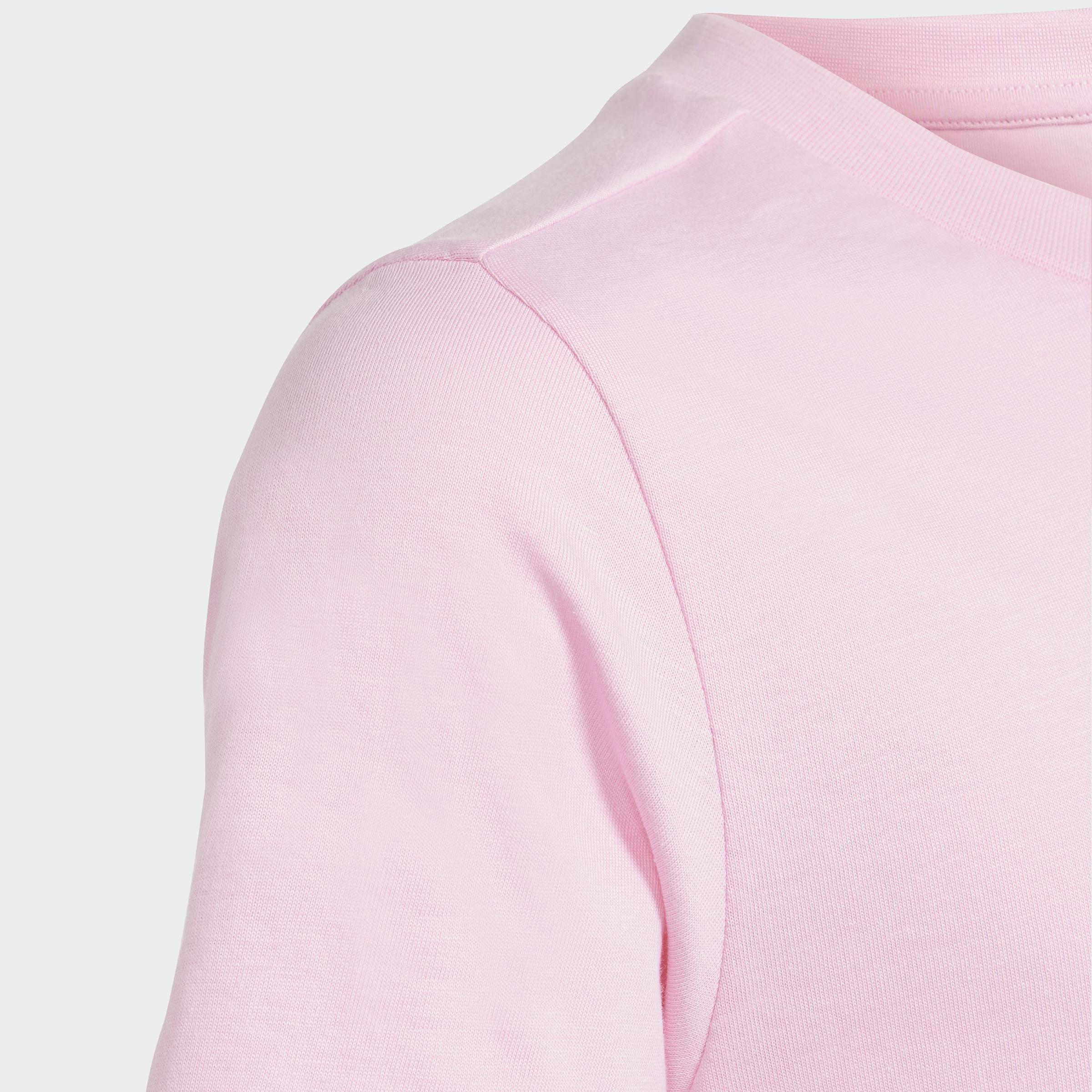 Kids Unisex Adicolor T-Shirt, Pink, A901_ONE, large image number 4