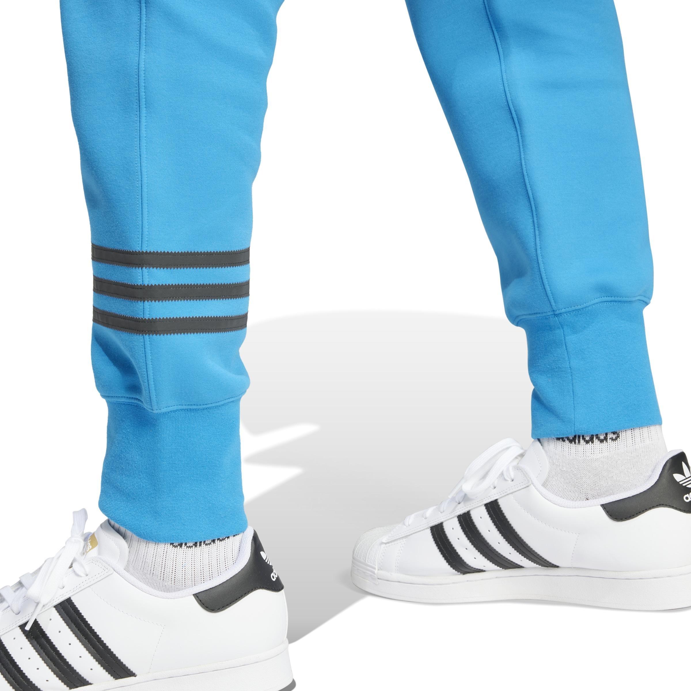 Street Neuclassics Cuffed Sweat Tracksuit Bottoms, Blue, , large image number 4