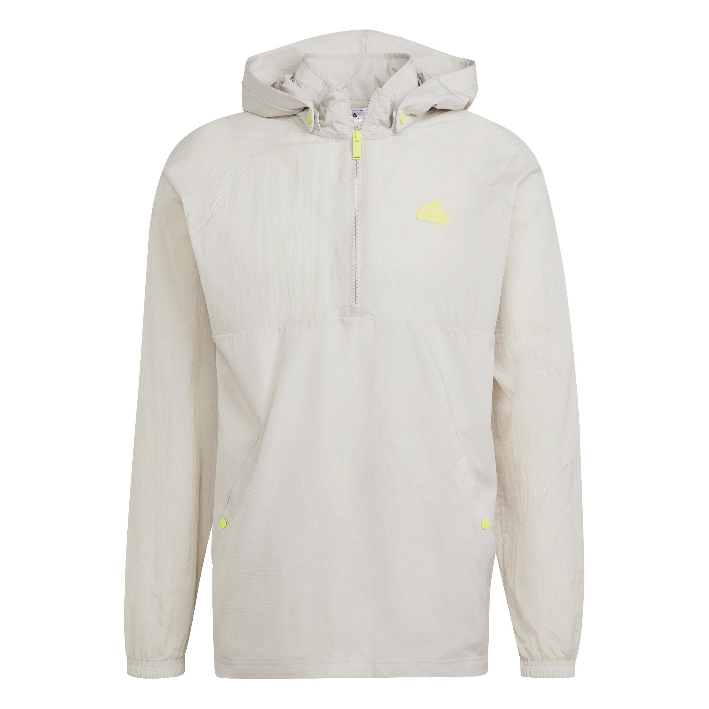 Unisex Lift Your Mind Windbreaker, Beige, , large image number 0