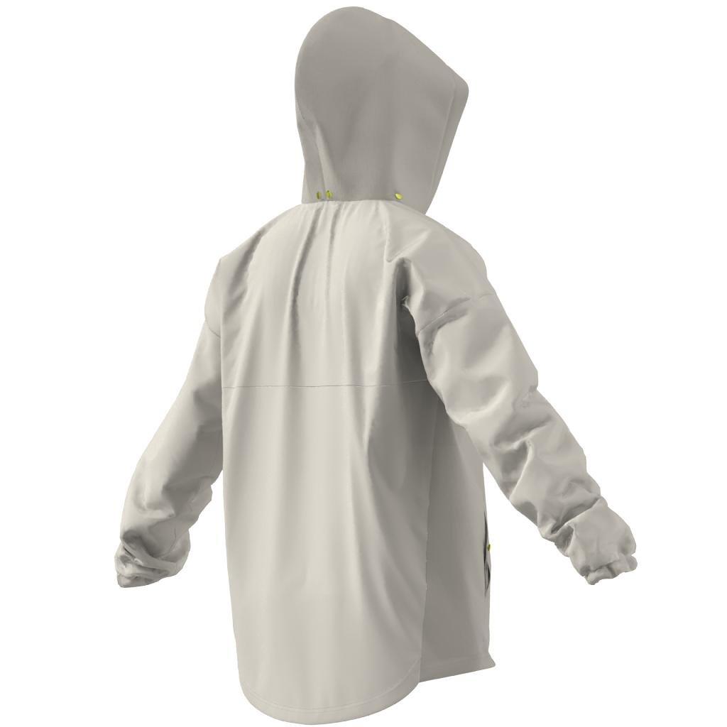 Unisex Lift Your Mind Windbreaker, Beige, , large image number 1