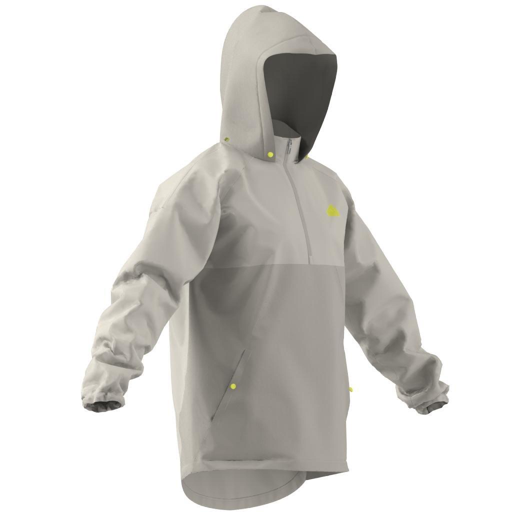 Unisex Lift Your Mind Windbreaker, Beige, , large image number 3
