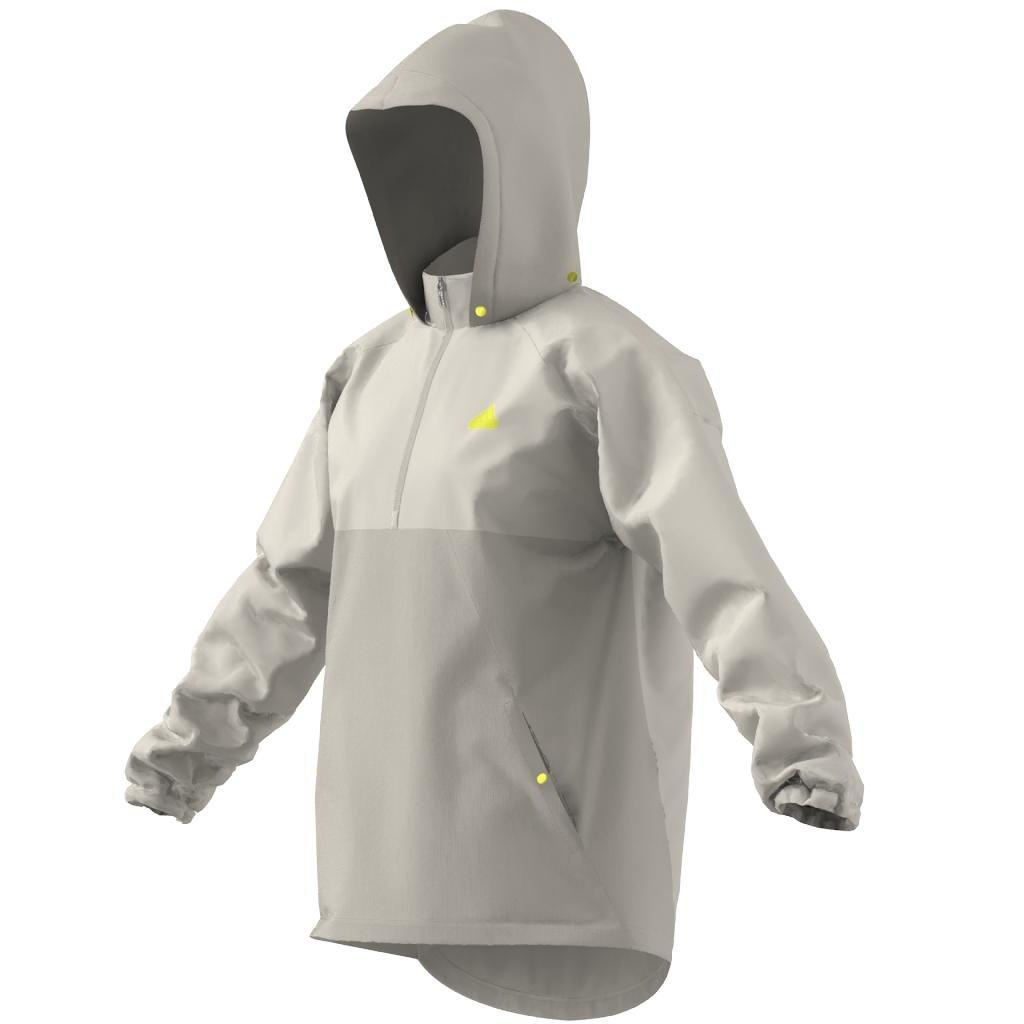 Unisex Lift Your Mind Windbreaker, Beige, , large image number 9