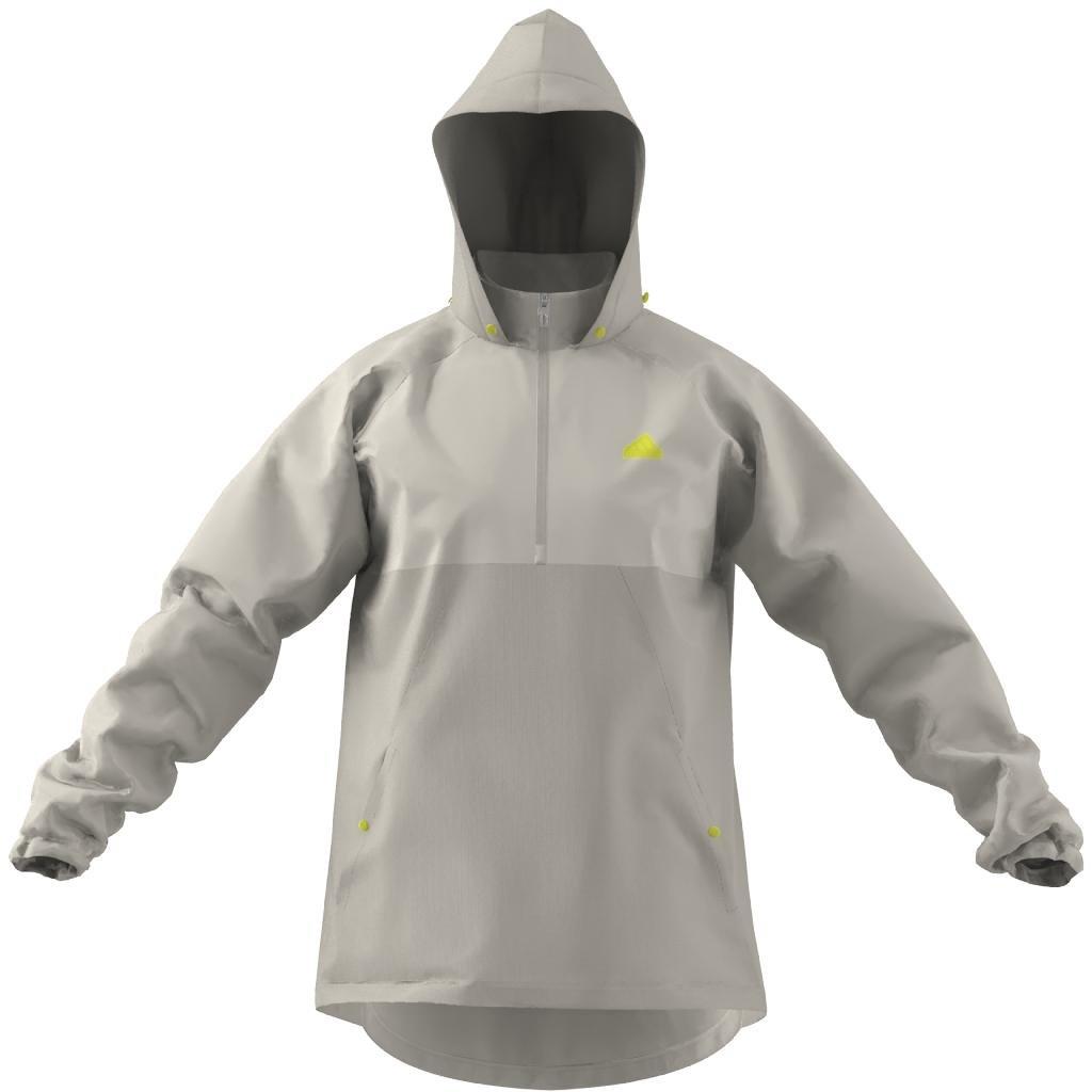 Unisex Lift Your Mind Windbreaker, Beige, , large image number 12