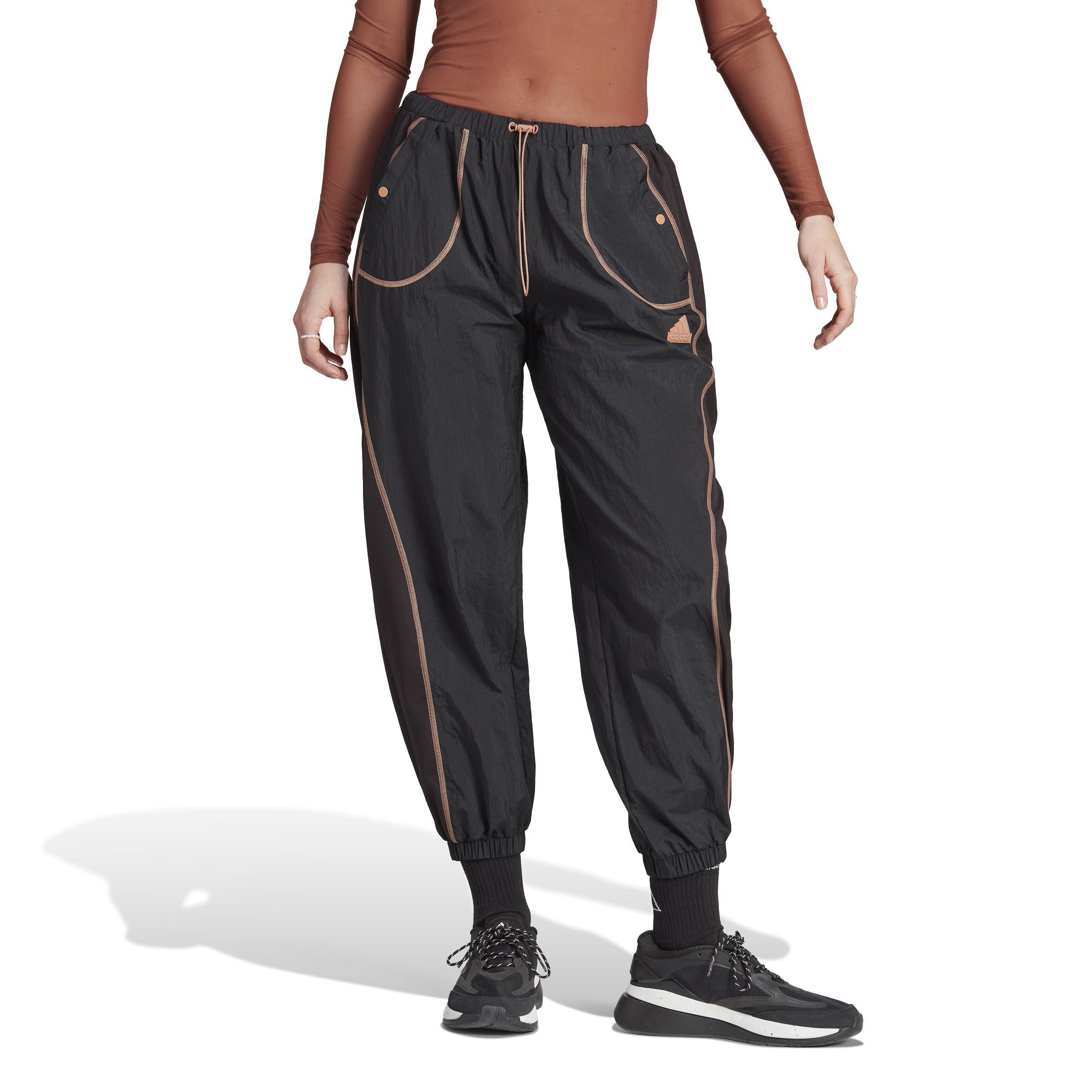 Lift Your Mind Low-Rise Tracksuit Bottoms, Black, , large image number 5
