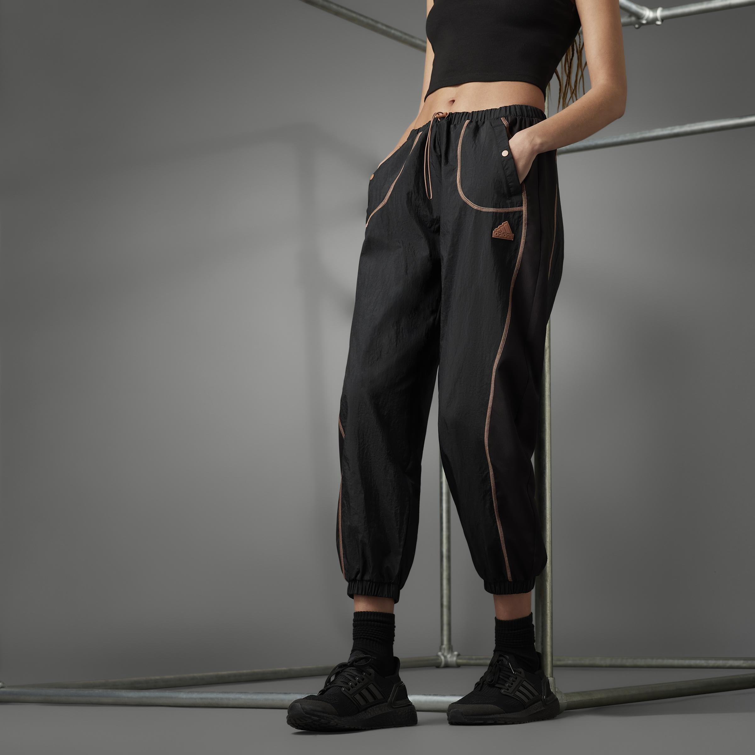 Lift Your Mind Low-Rise Tracksuit Bottoms, Black, A901_ONE, large image number 6