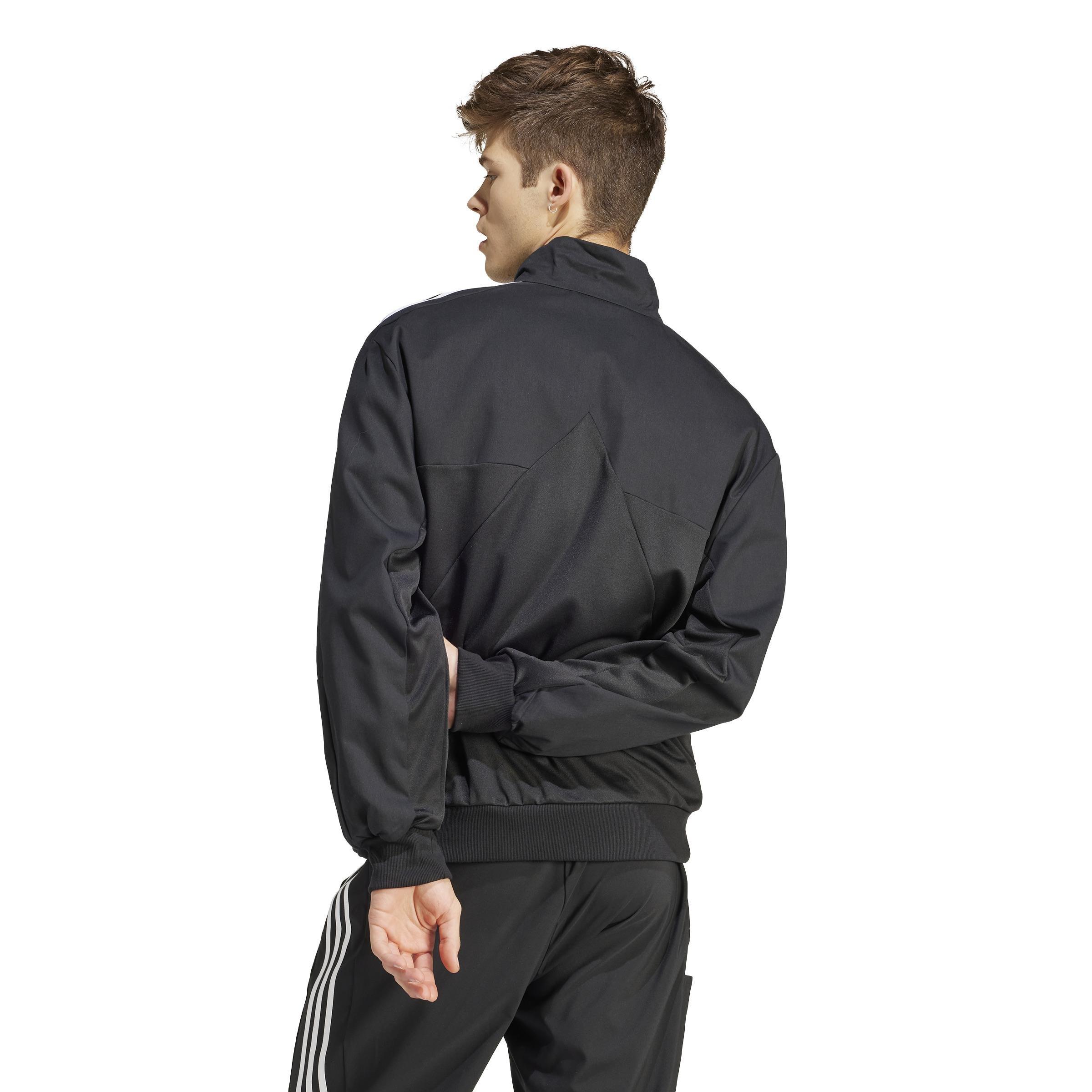 Tiro Material Mix Track Top, Black, , large image number 3