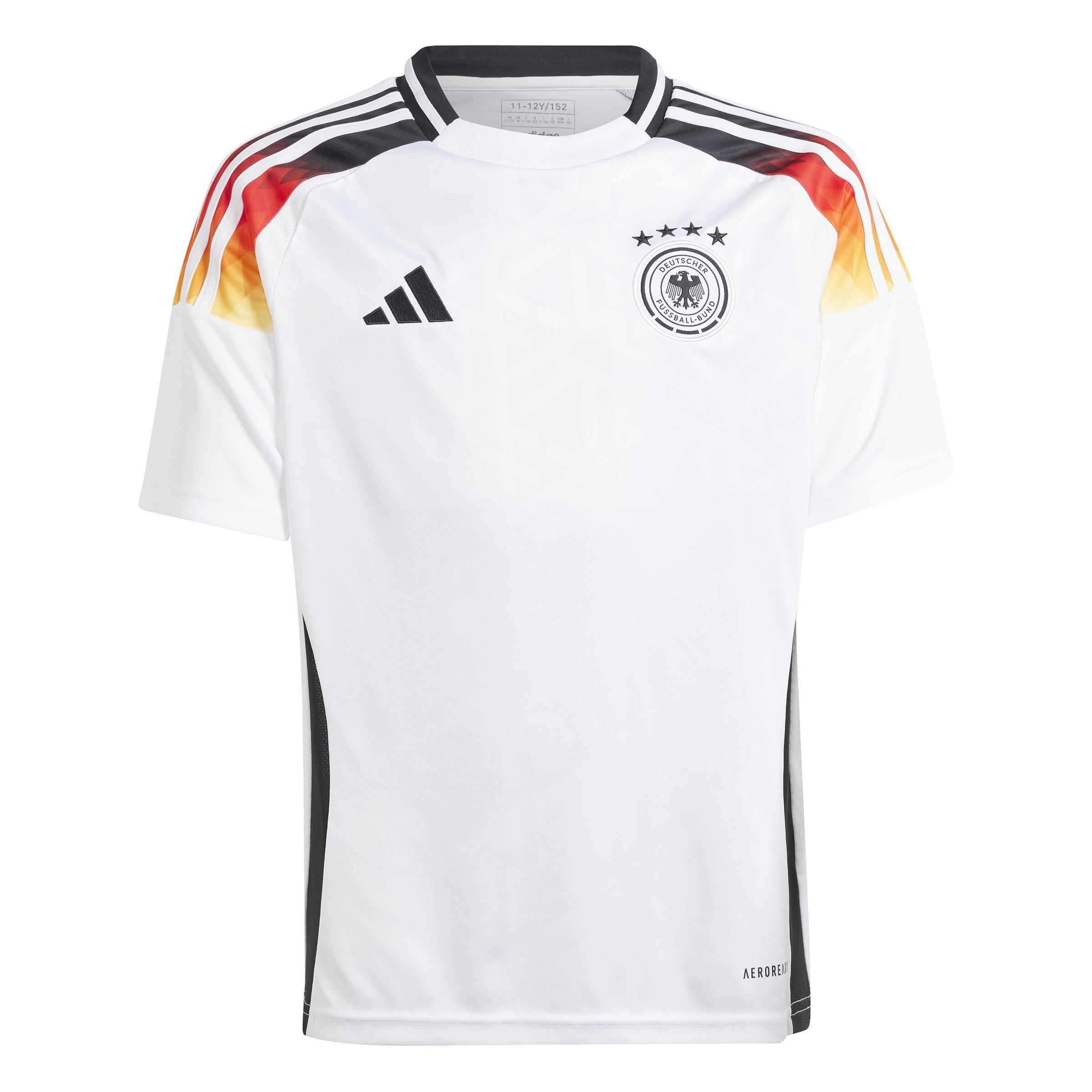 Kids Germany 24 Home Jersey, White, A901_ONE, large image number 0