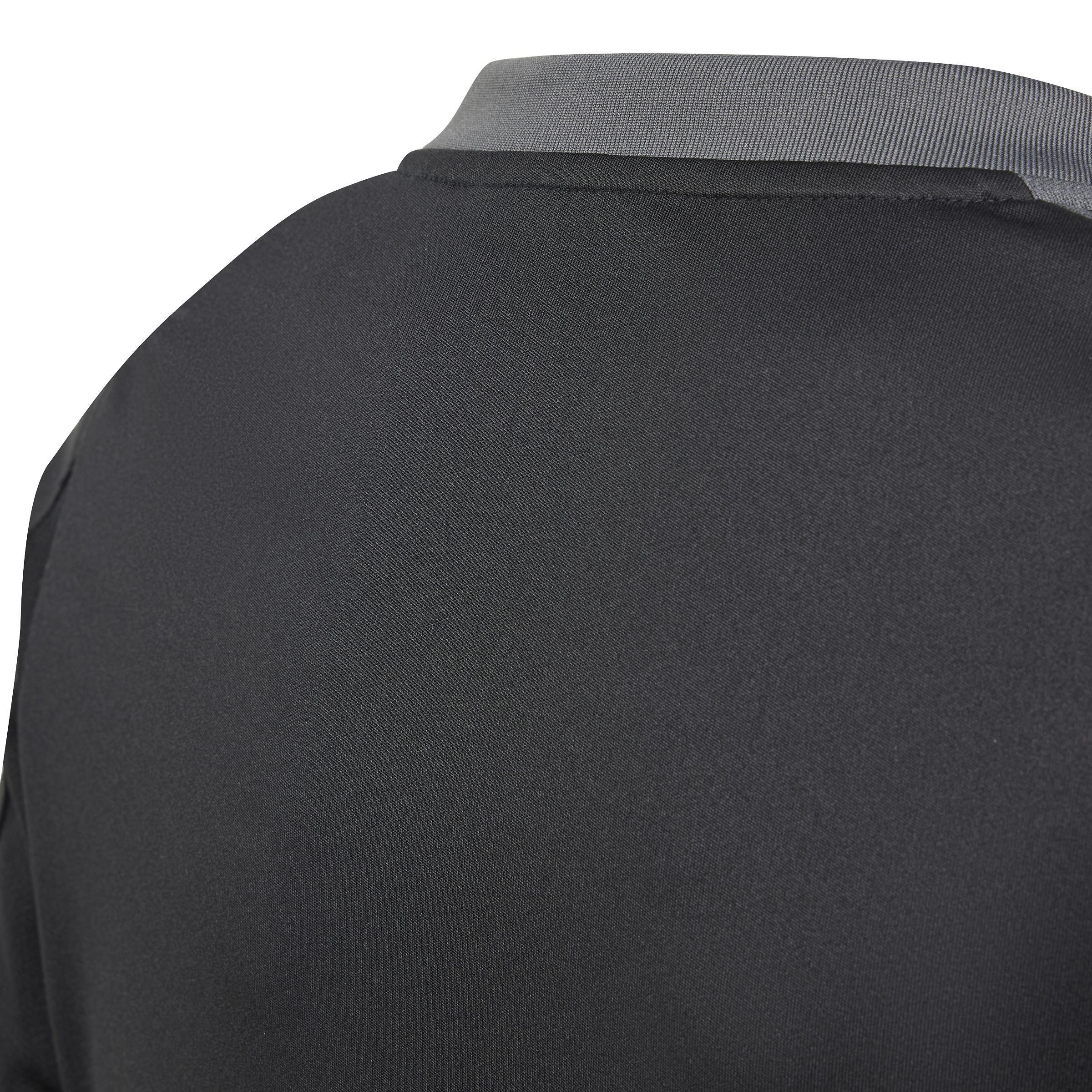 Unisex Kids Tiro 24 Competition Training Jersey, Black, A901_ONE, large image number 4