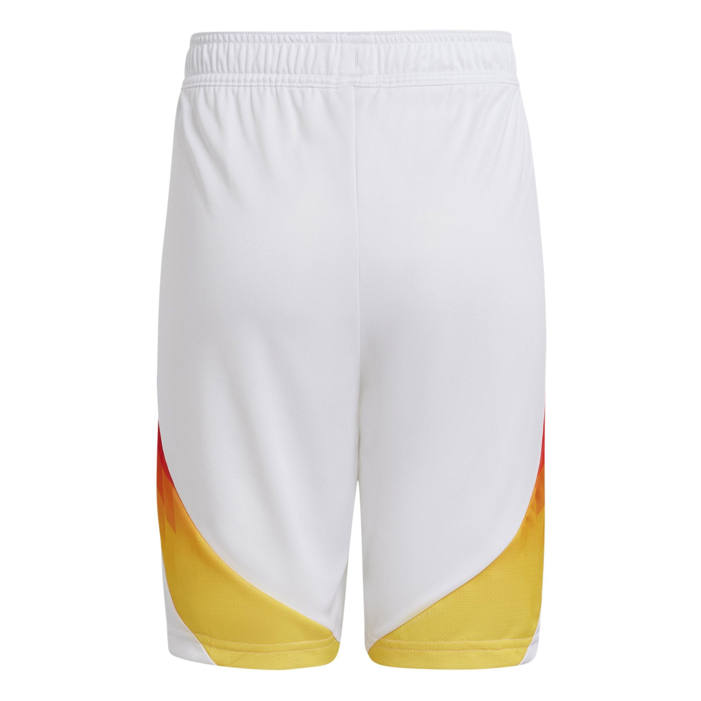 Kids Germany 24 Home Shorts, White, A901_ONE, large image number 2