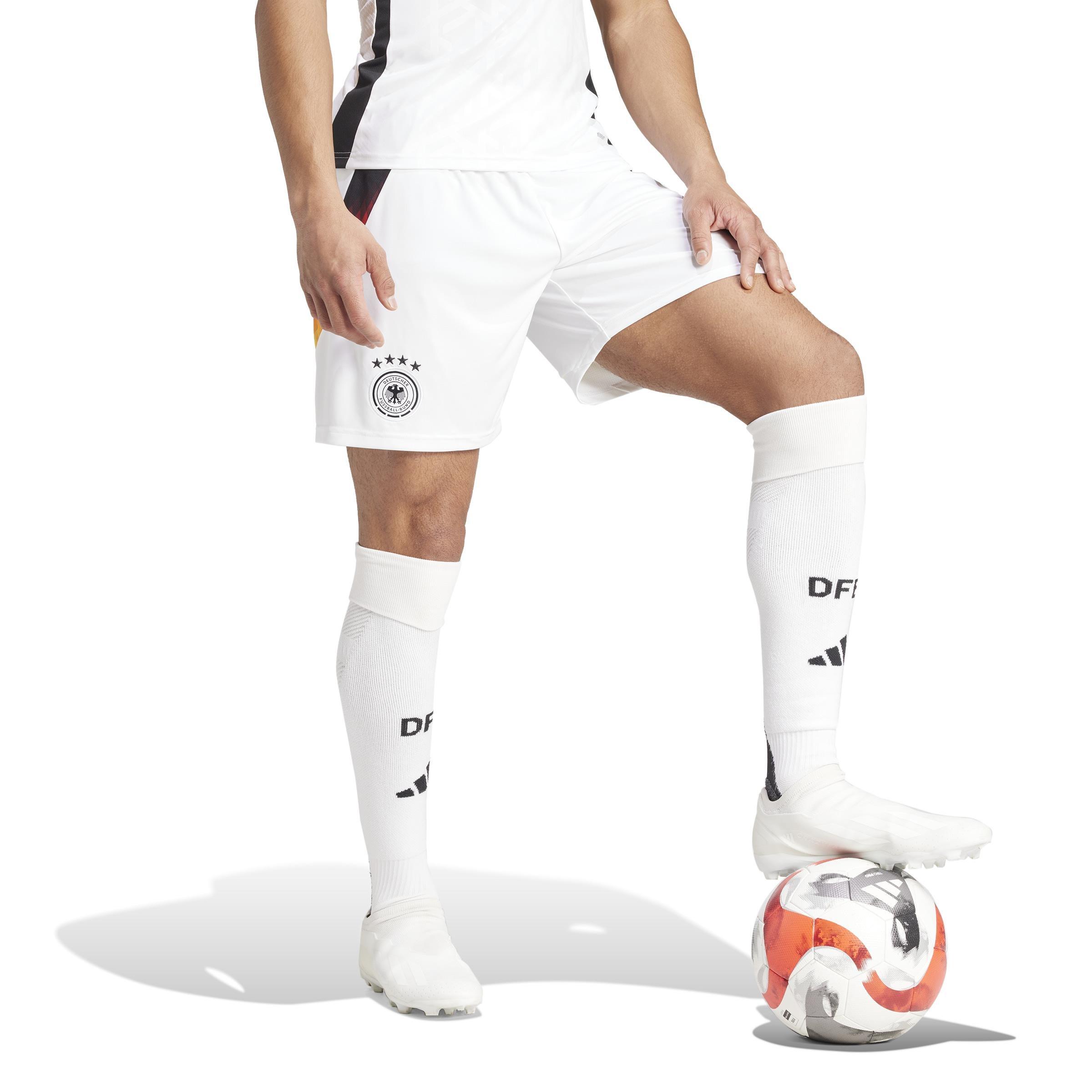 Germany 24 Home Shorts, White, A901_ONE, large image number 6