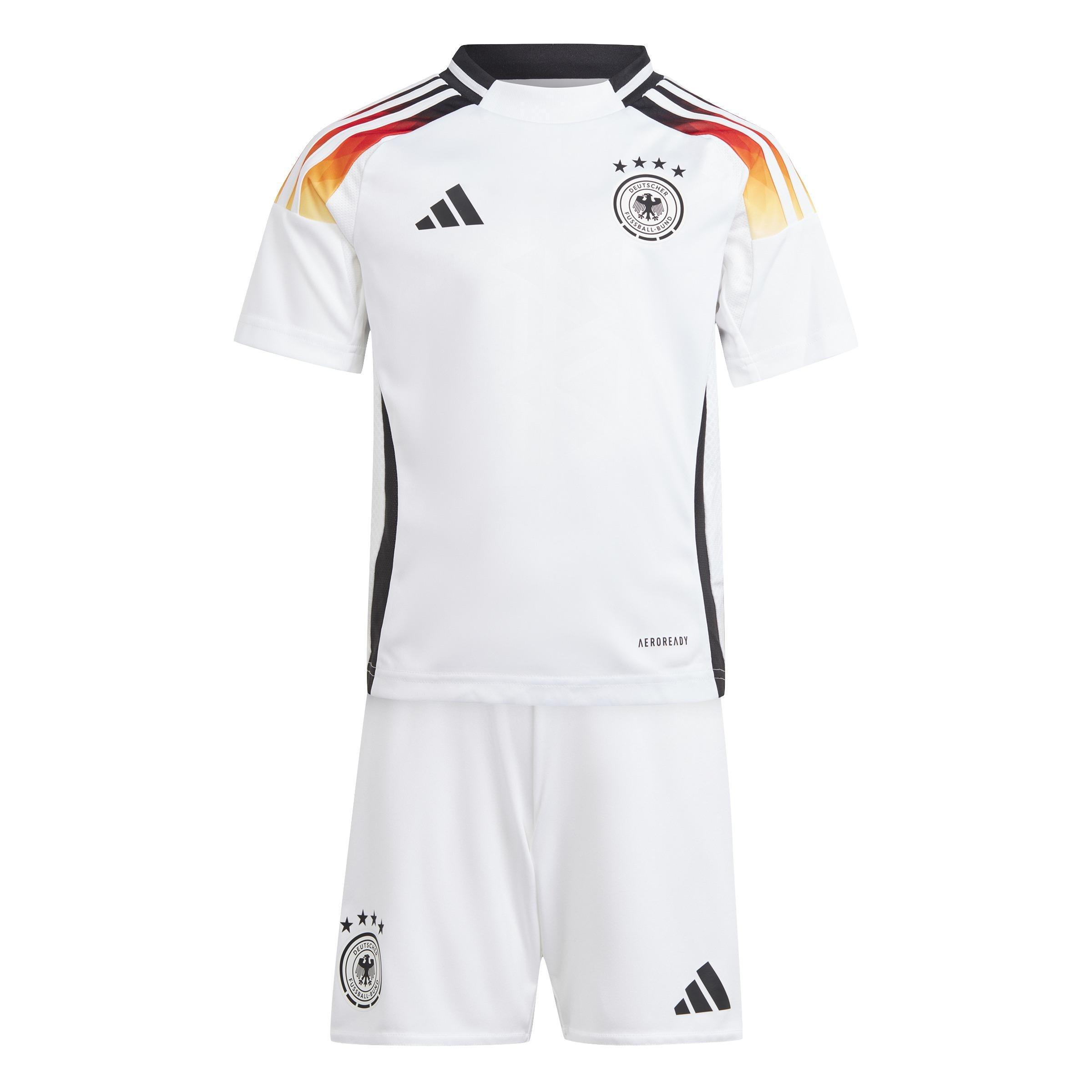 Unisex Kids Germany 24 Home Mini Kit, White, , large image number 0