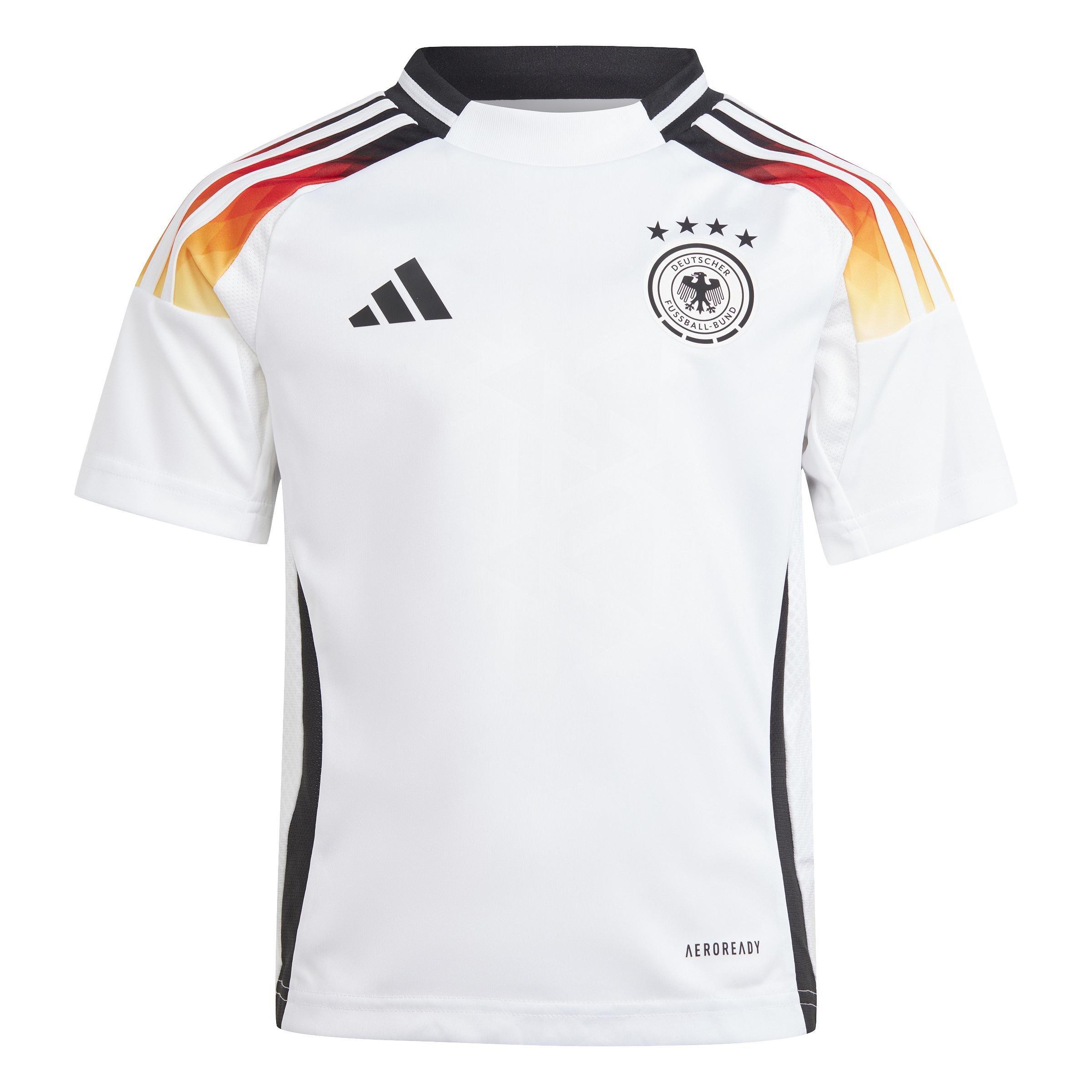 Unisex Kids Germany 24 Home Mini Kit, White, , large image number 7
