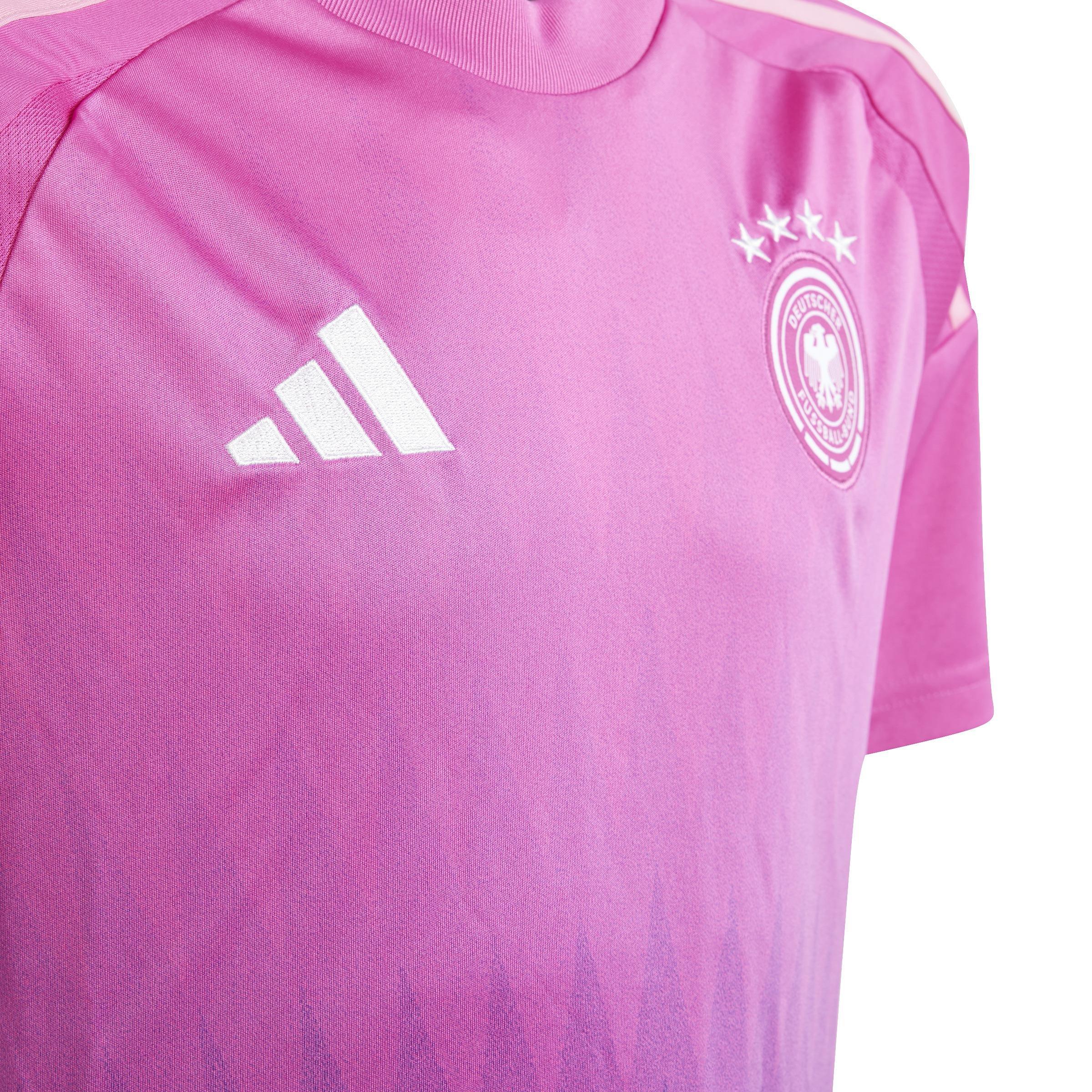 Kids Germany 24 Away Jersey, Pink, A901_ONE, large image number 4