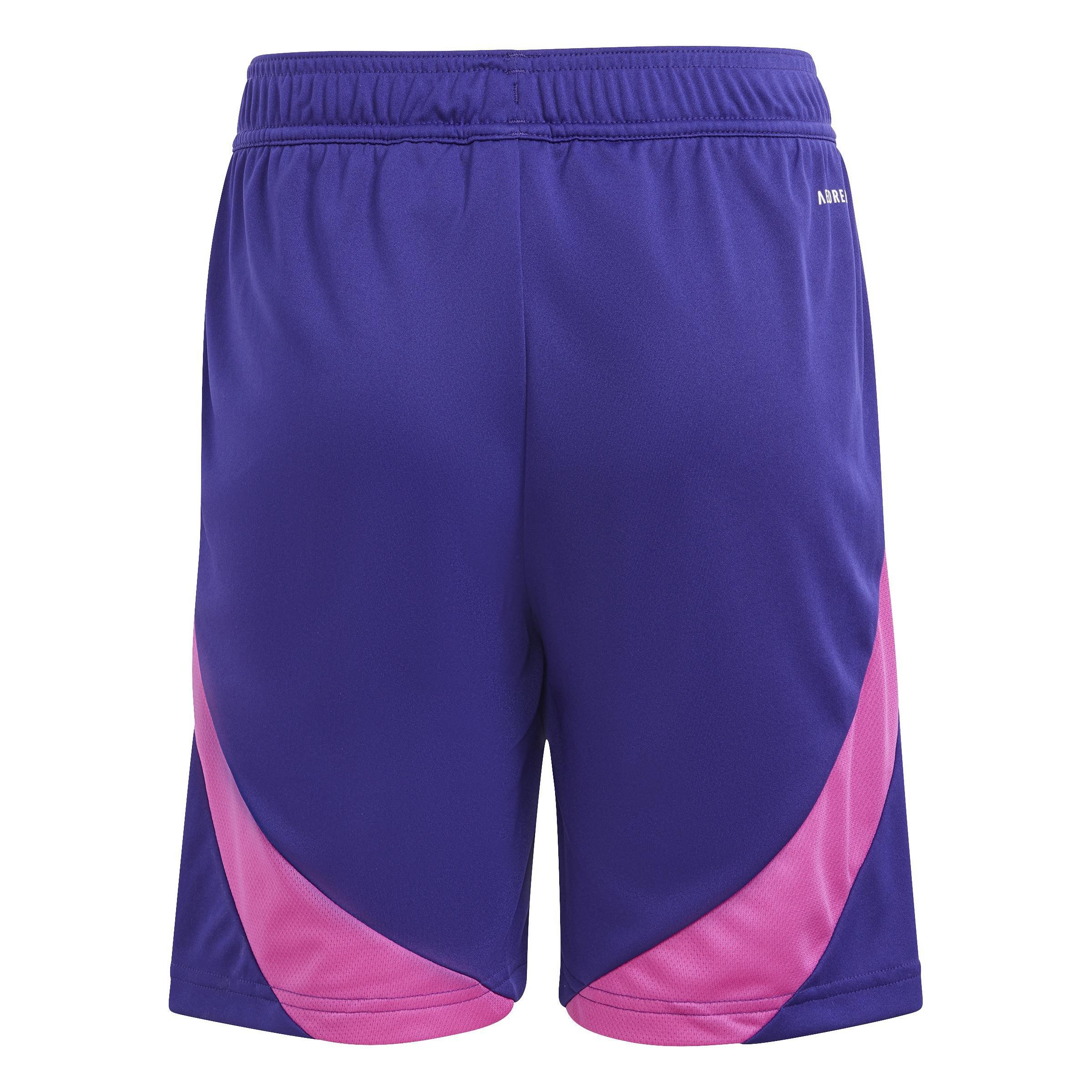 Kids Germany 24 Away Shorts, Purple, , large image number 2