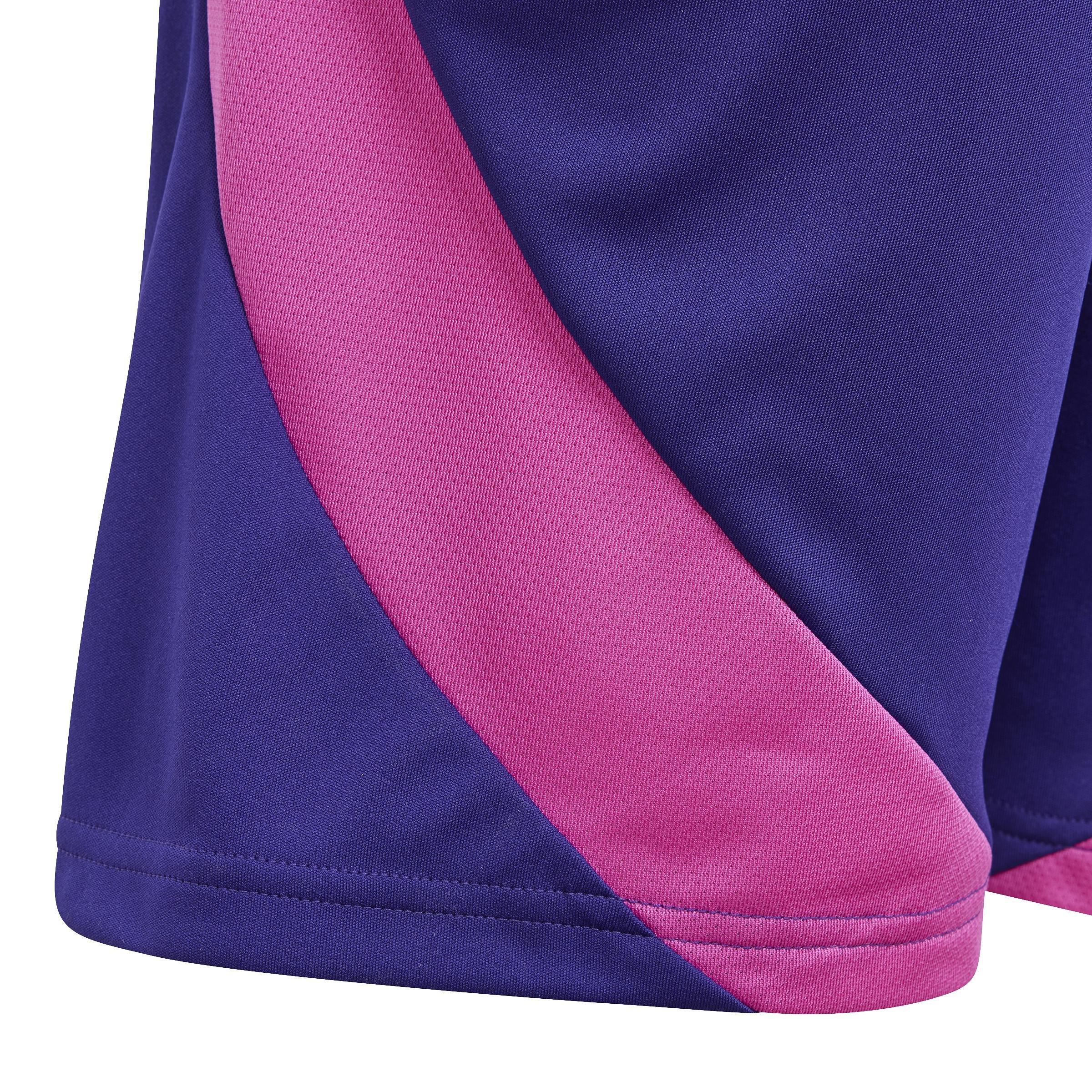 Kids Germany 24 Away Shorts, Purple, , large image number 4