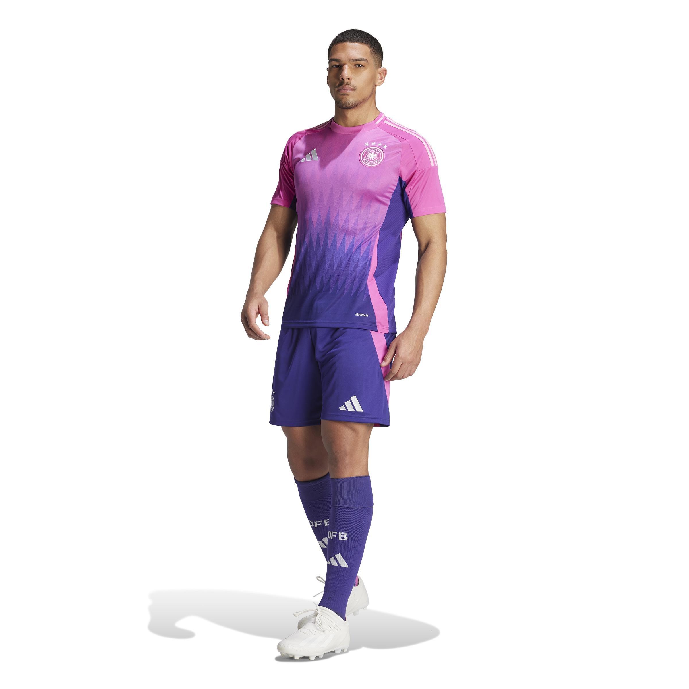Germany 24 Away Shorts, Purple, , large image number 7