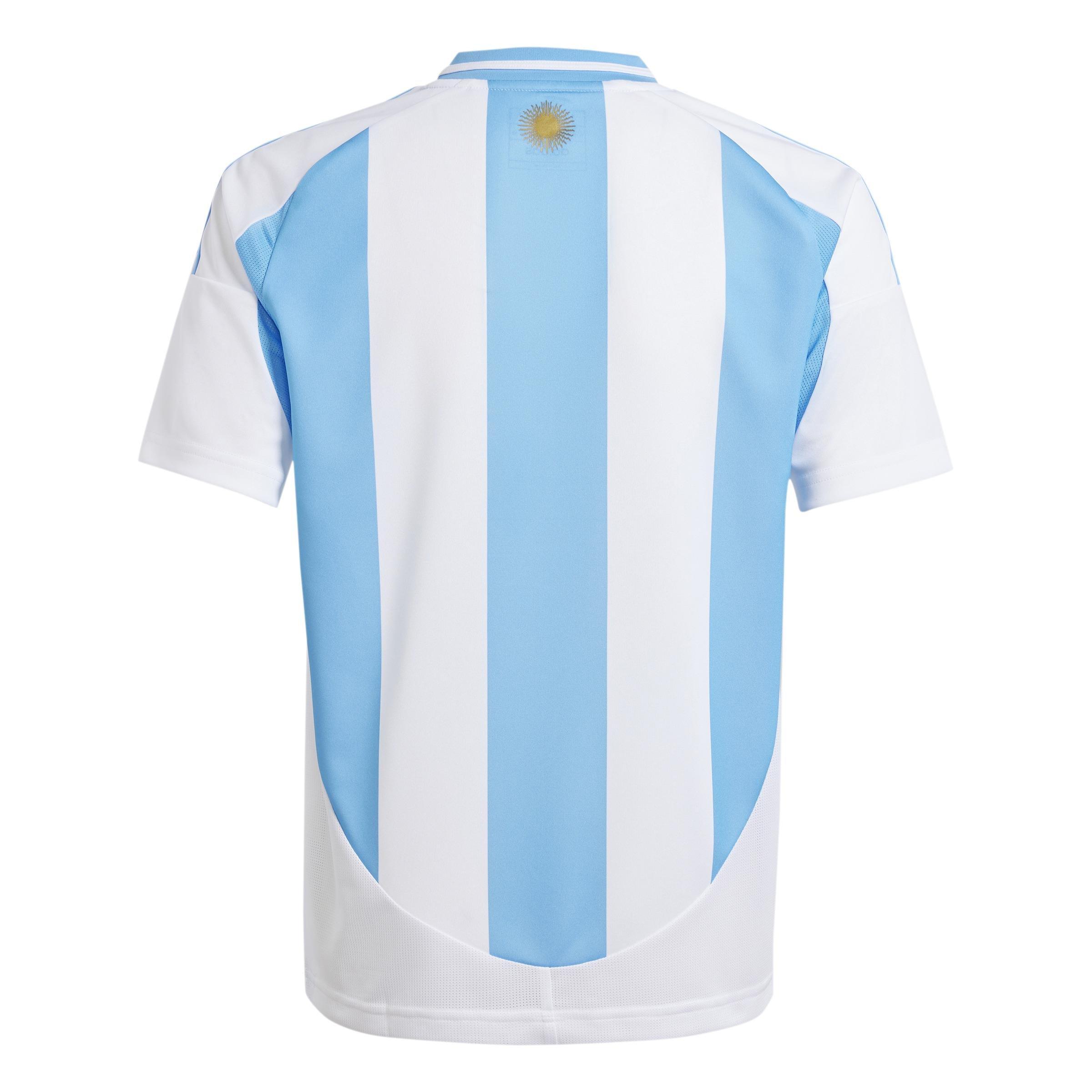 Kids Argentina 24 Home Jersey, White, A901_ONE, large image number 2