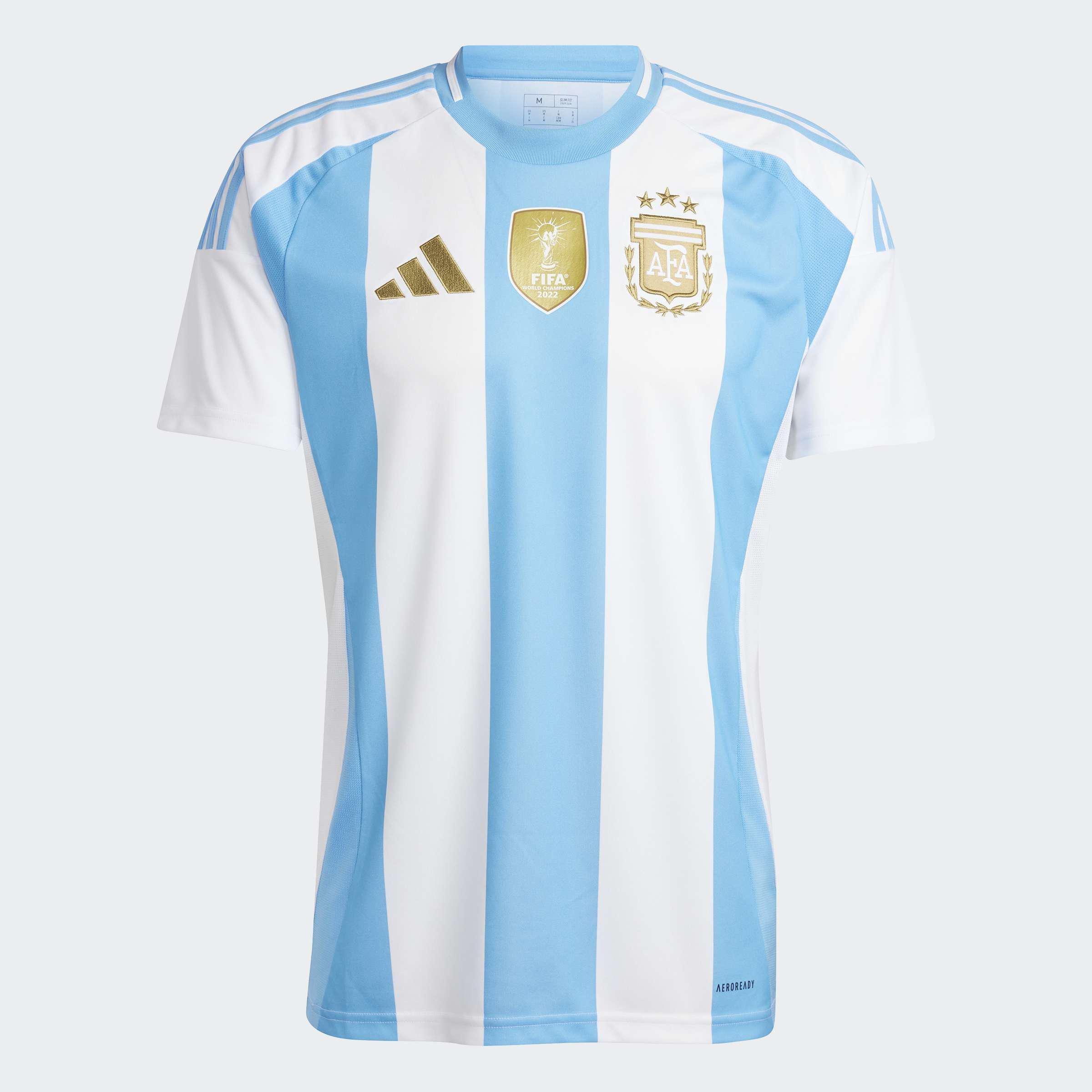 Argentina 24 Home Jersey, White, A901_ONE, large image number 0