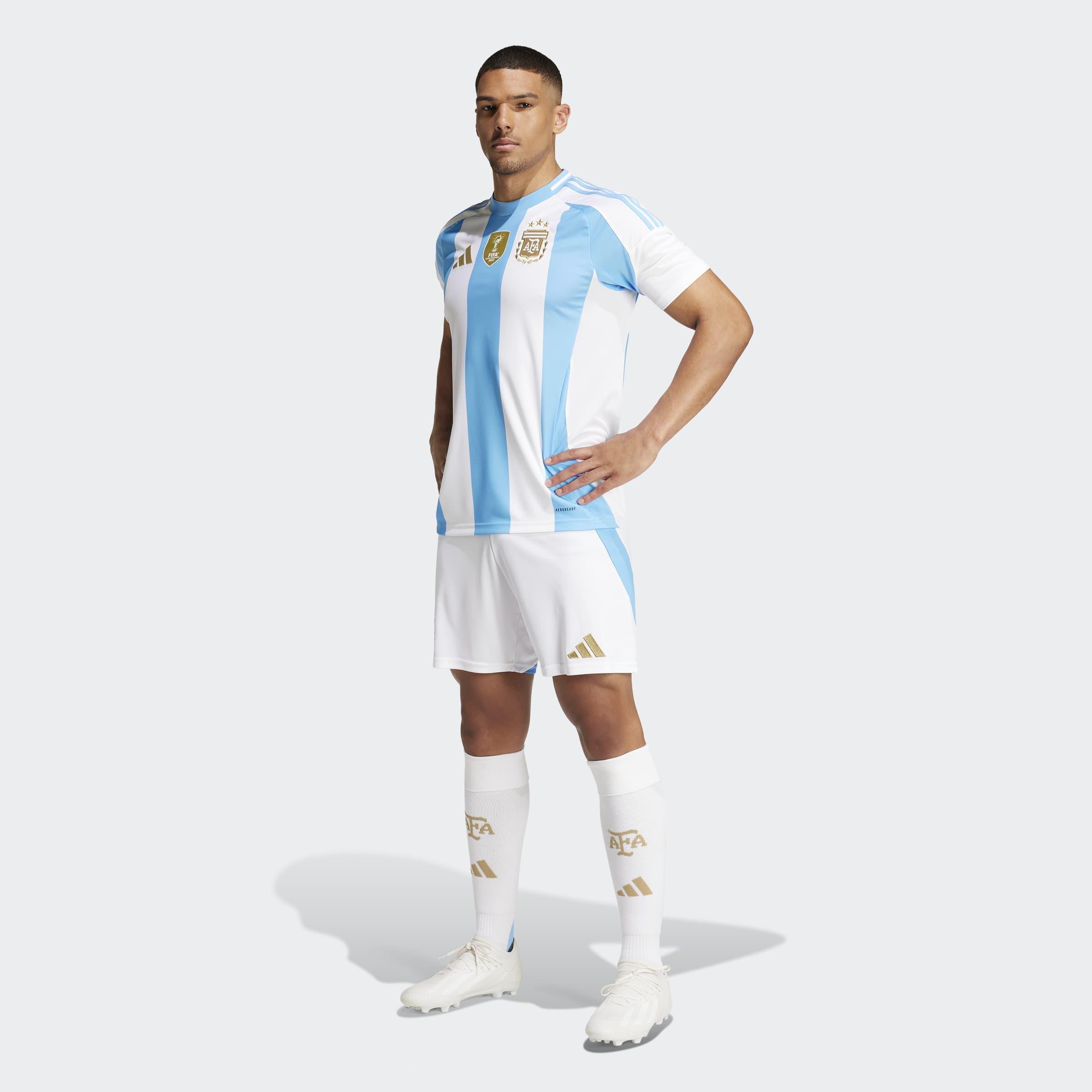 Argentina 24 Home Jersey, White, A901_ONE, large image number 6