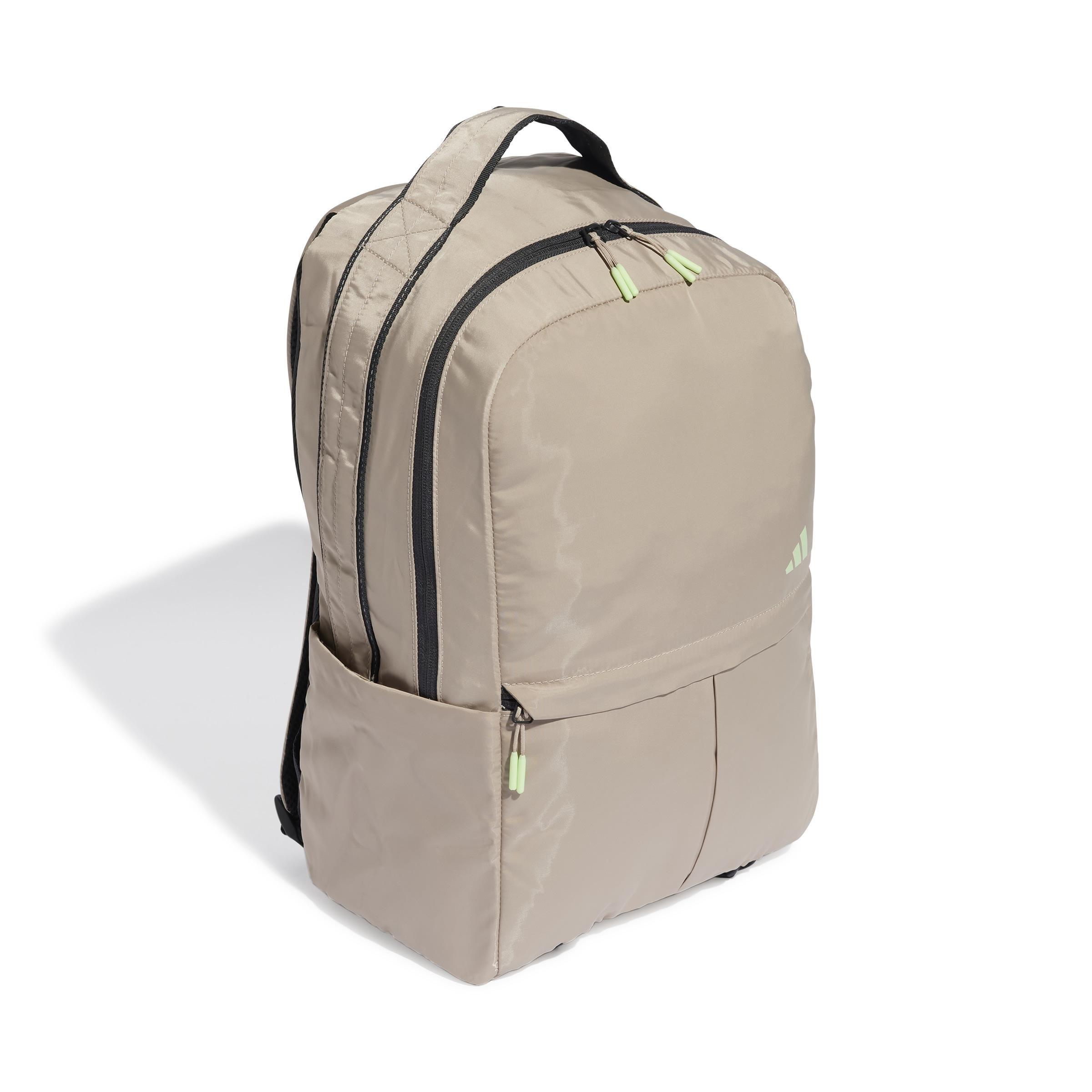 Yoga Backpack, Beige, A901_ONE, medium