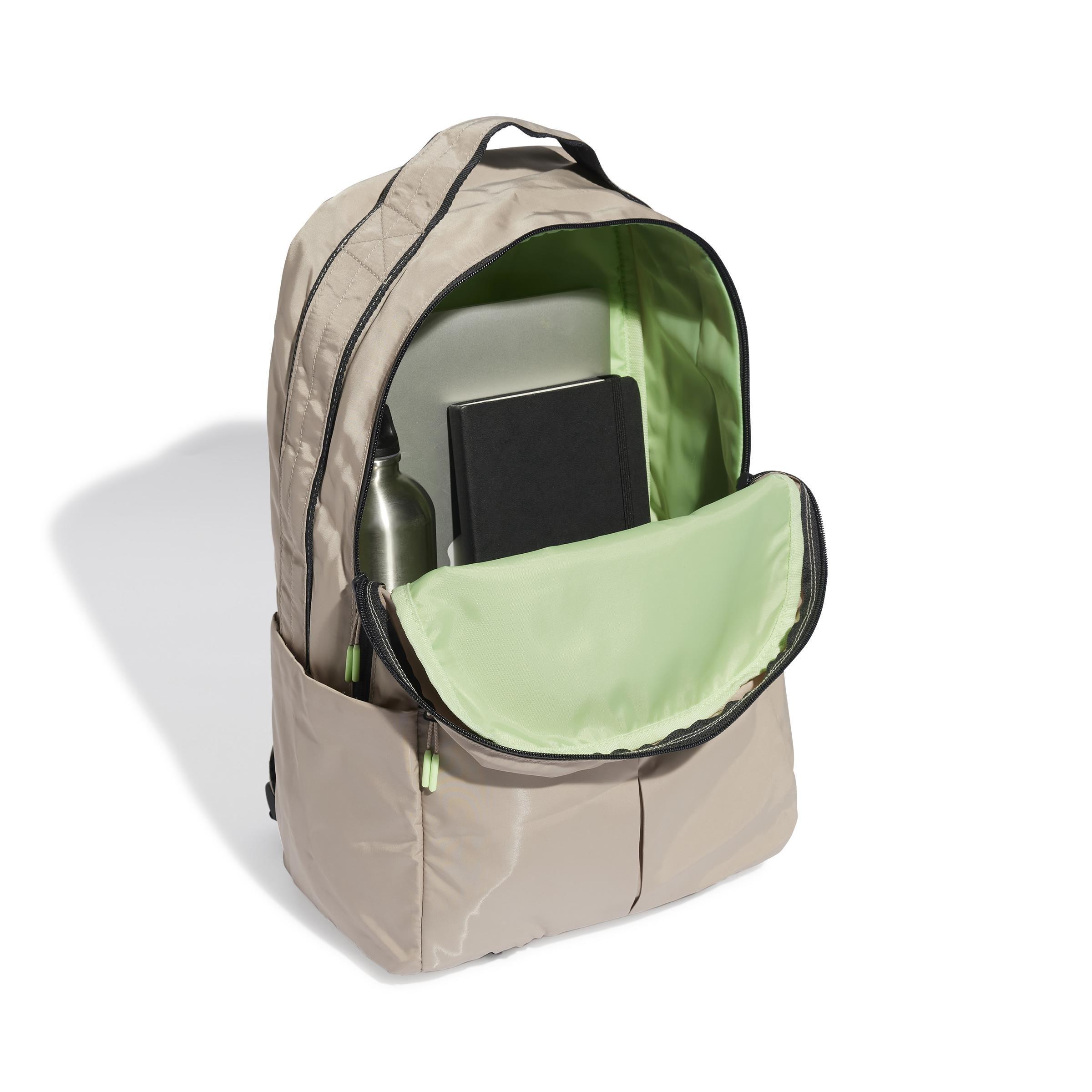 Yoga Backpack, Beige, A901_ONE, large image number 3