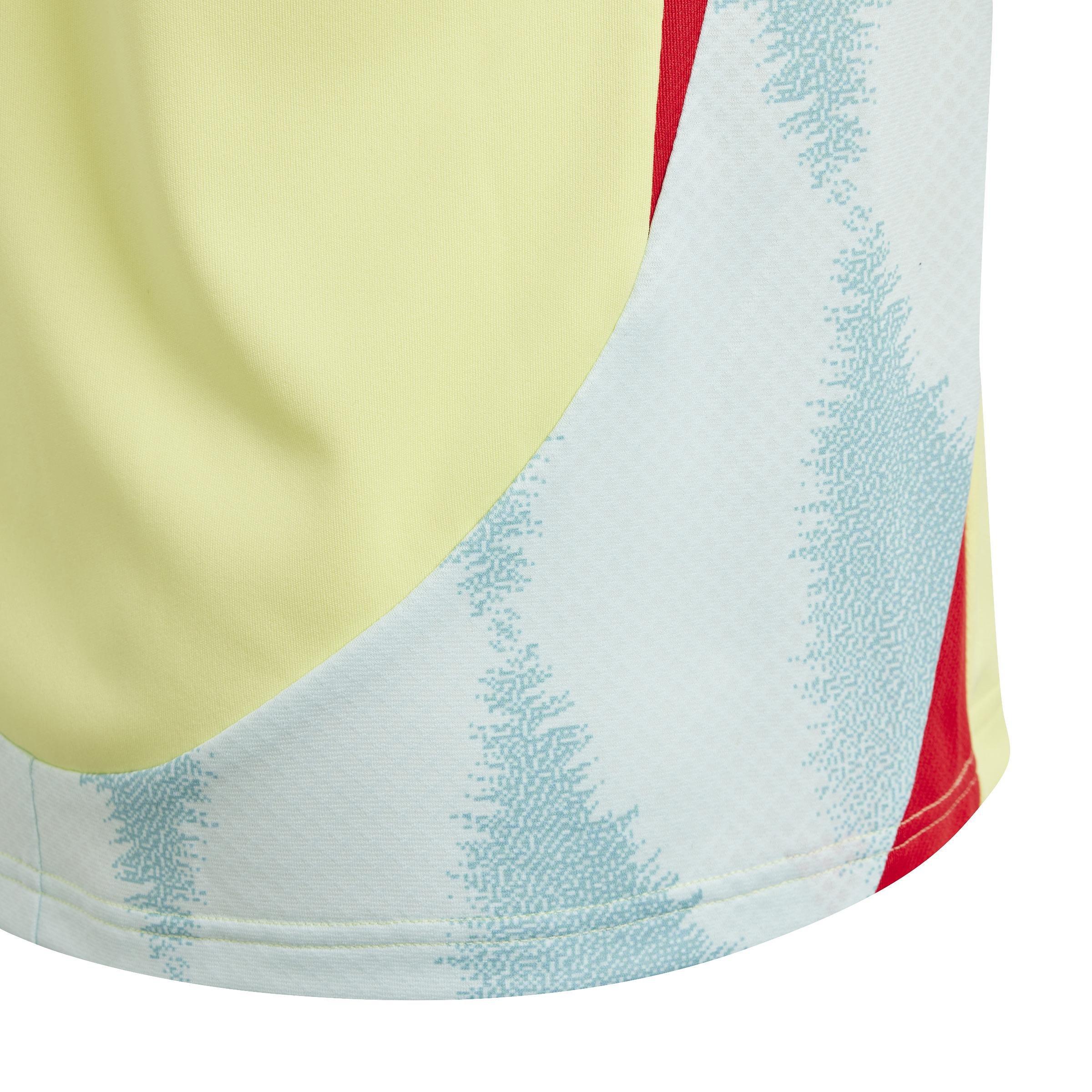 Kids Spain 24 Away Jersey, Yellow, , large image number 5