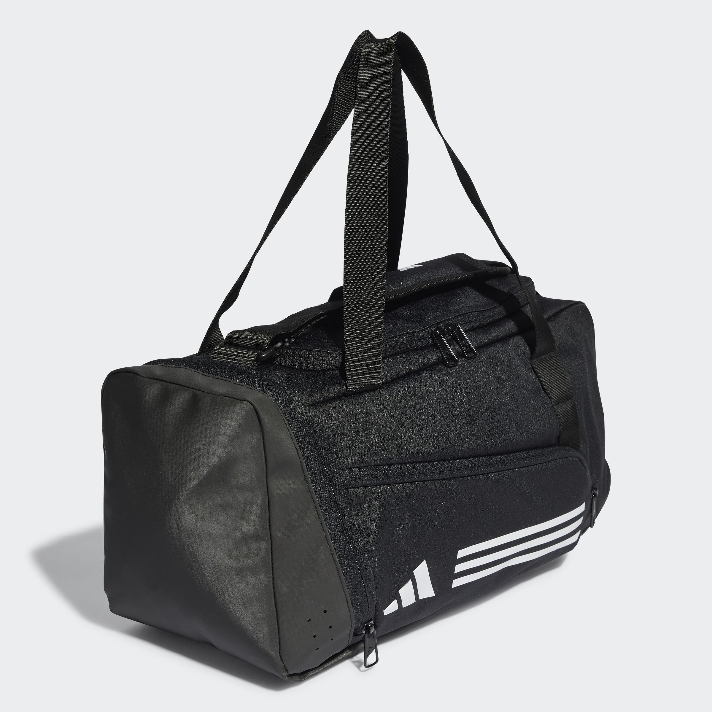 Unisex Essentials 3-Stripes Duffel Bag XSmall, Black, A901_ONE, large image number 0