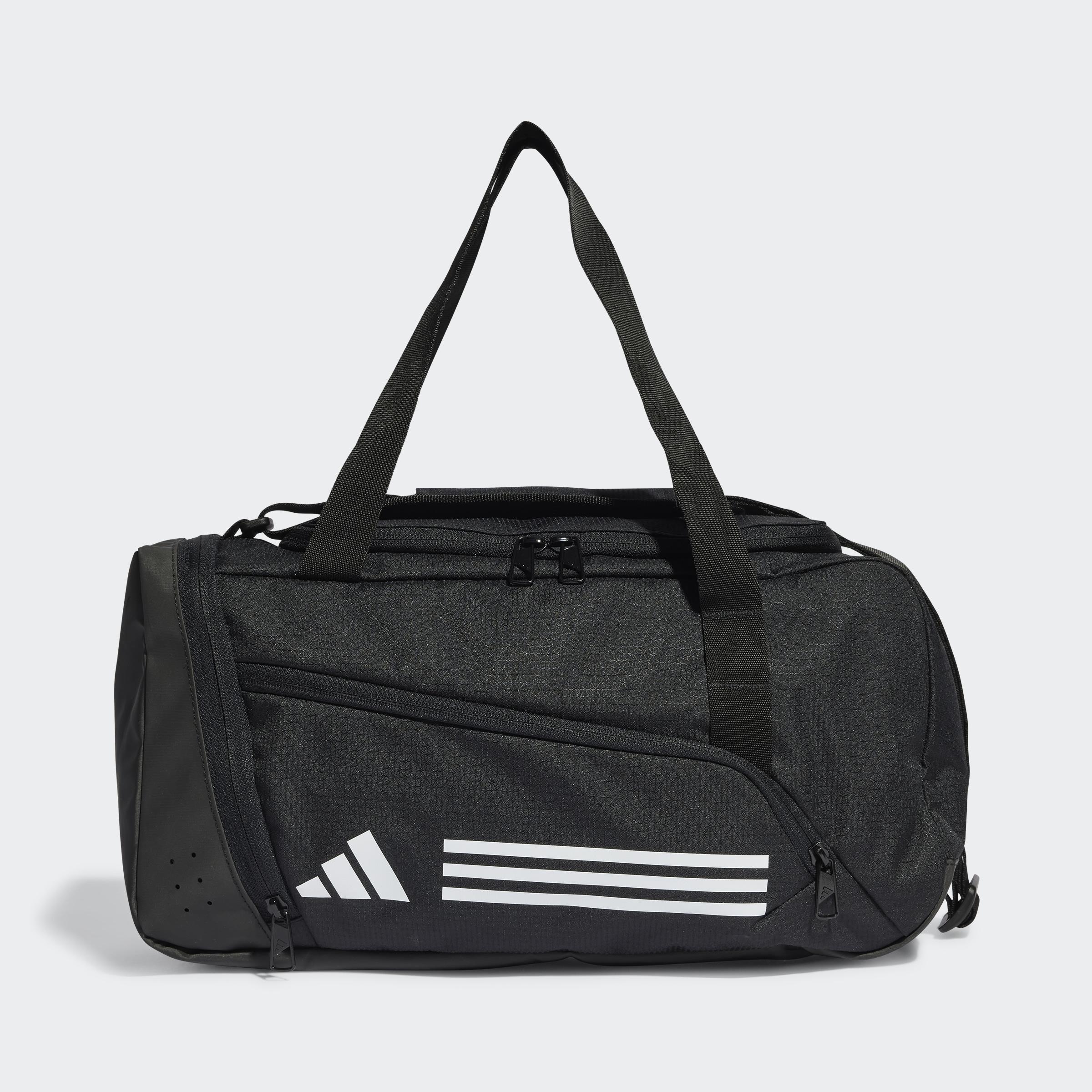 Unisex Essentials 3-Stripes Duffel Bag XSmall, Black, A901_ONE, large image number 2