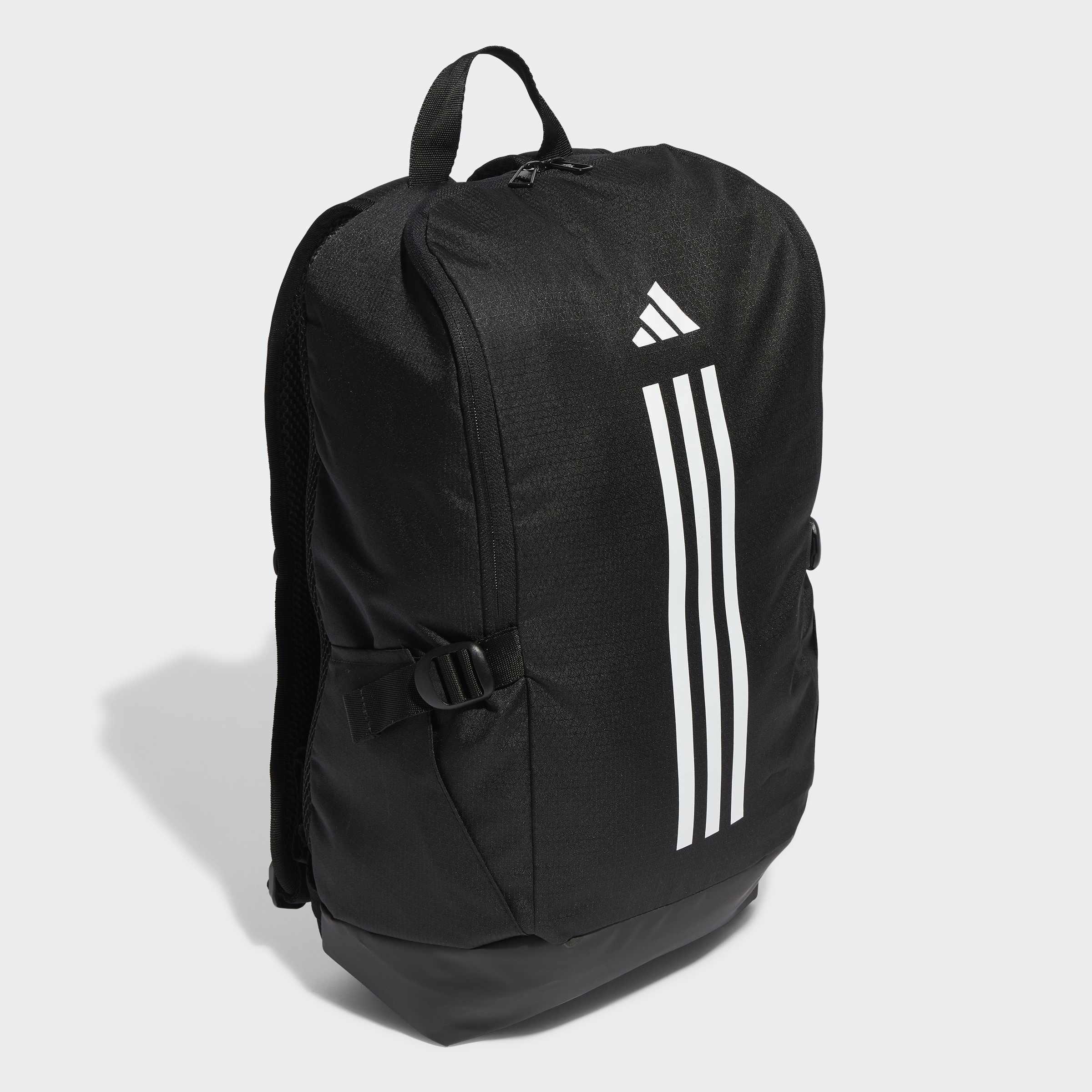 Unisex Essentials 3-Stripes Backpack, Black, A901_ONE, large image number 0