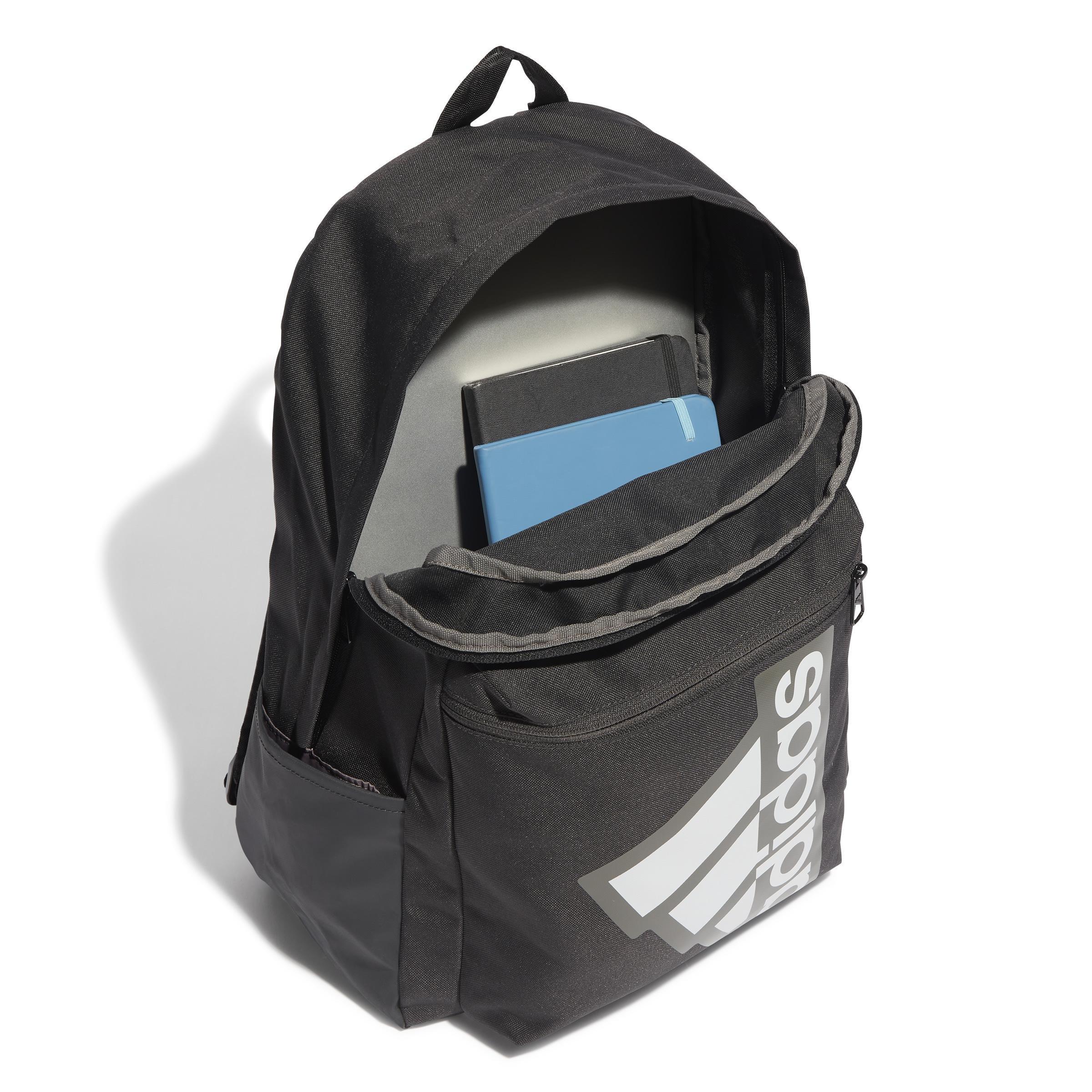 Unisex Classic BTS Backpack, Grey, A901_ONE, large image number 0