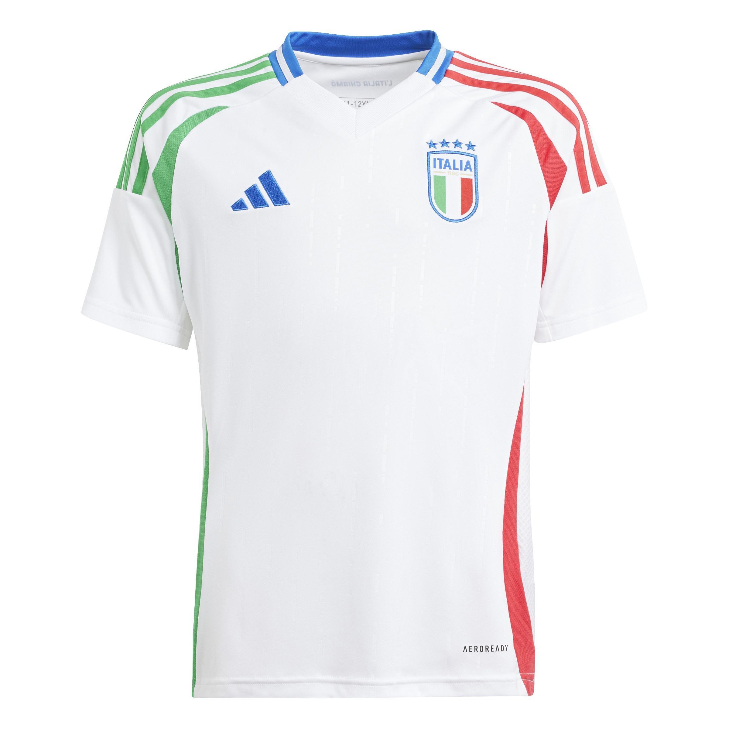 Kids Italy 24 Away Jersey, White, A901_ONE, large image number 0