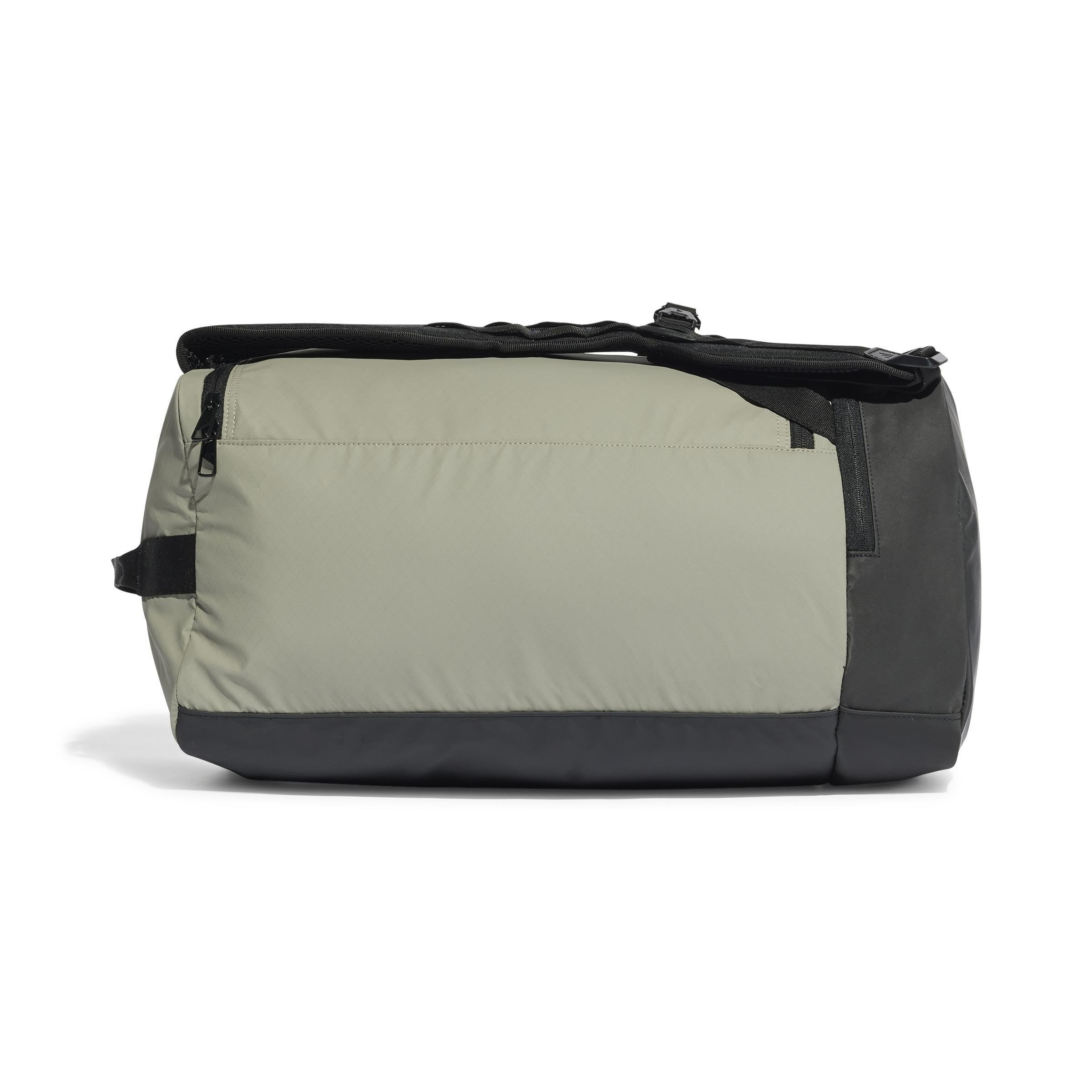 Unisex Hybrid Duffel Bag, Green, A901_ONE, large image number 3