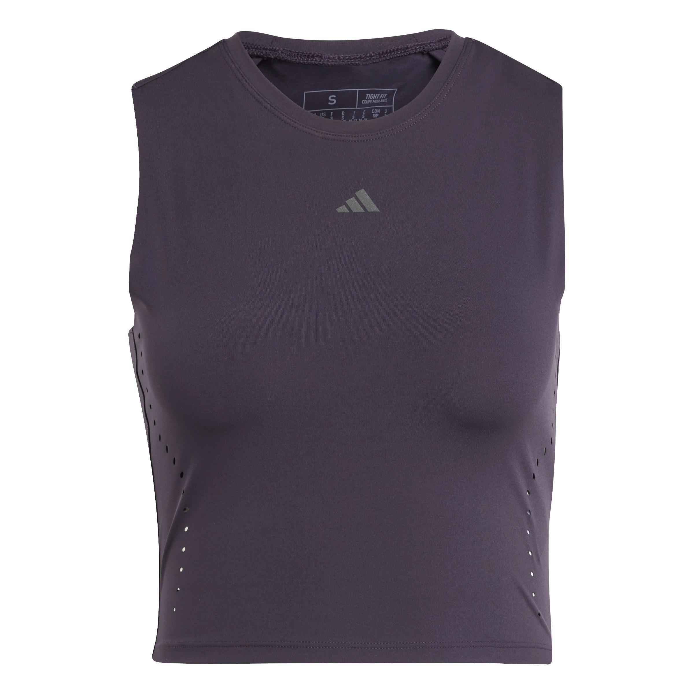 Hiit Crop Heat.Rdy Tank Top, Purple, A901_ONE, large image number 1