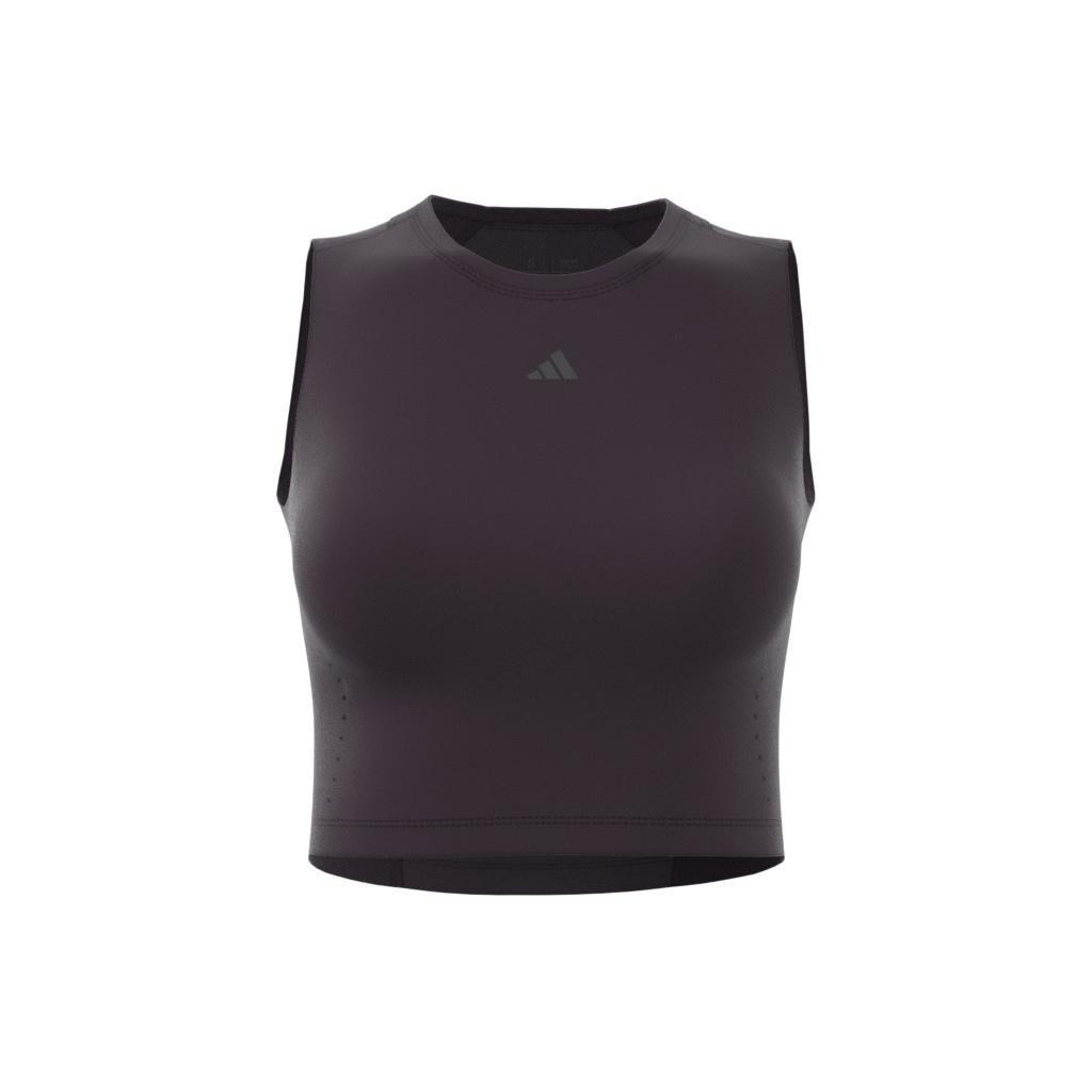 Hiit Crop Heat.Rdy Tank Top, Purple, A901_ONE, large image number 5