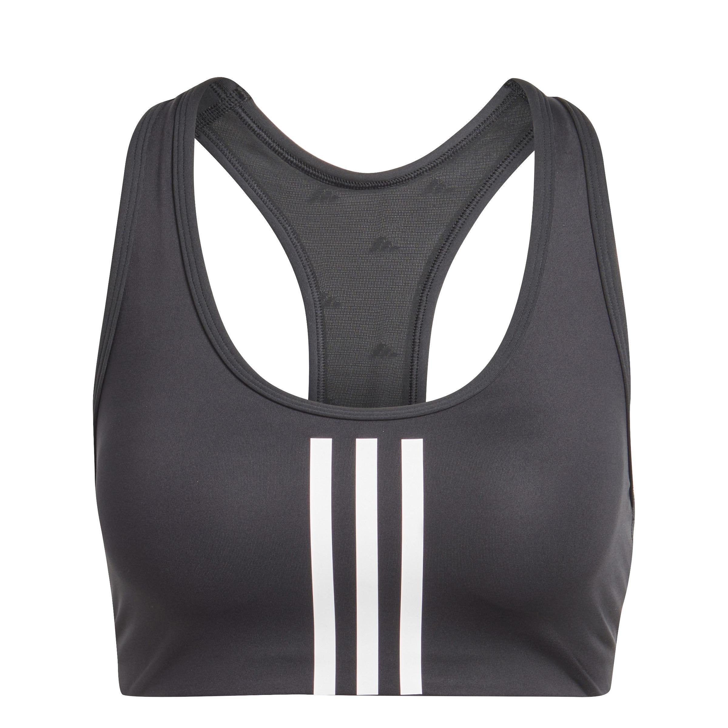 Powerimpact Training Medium-Support Bra - Mix Mat Iteration, Black, , large image number 0