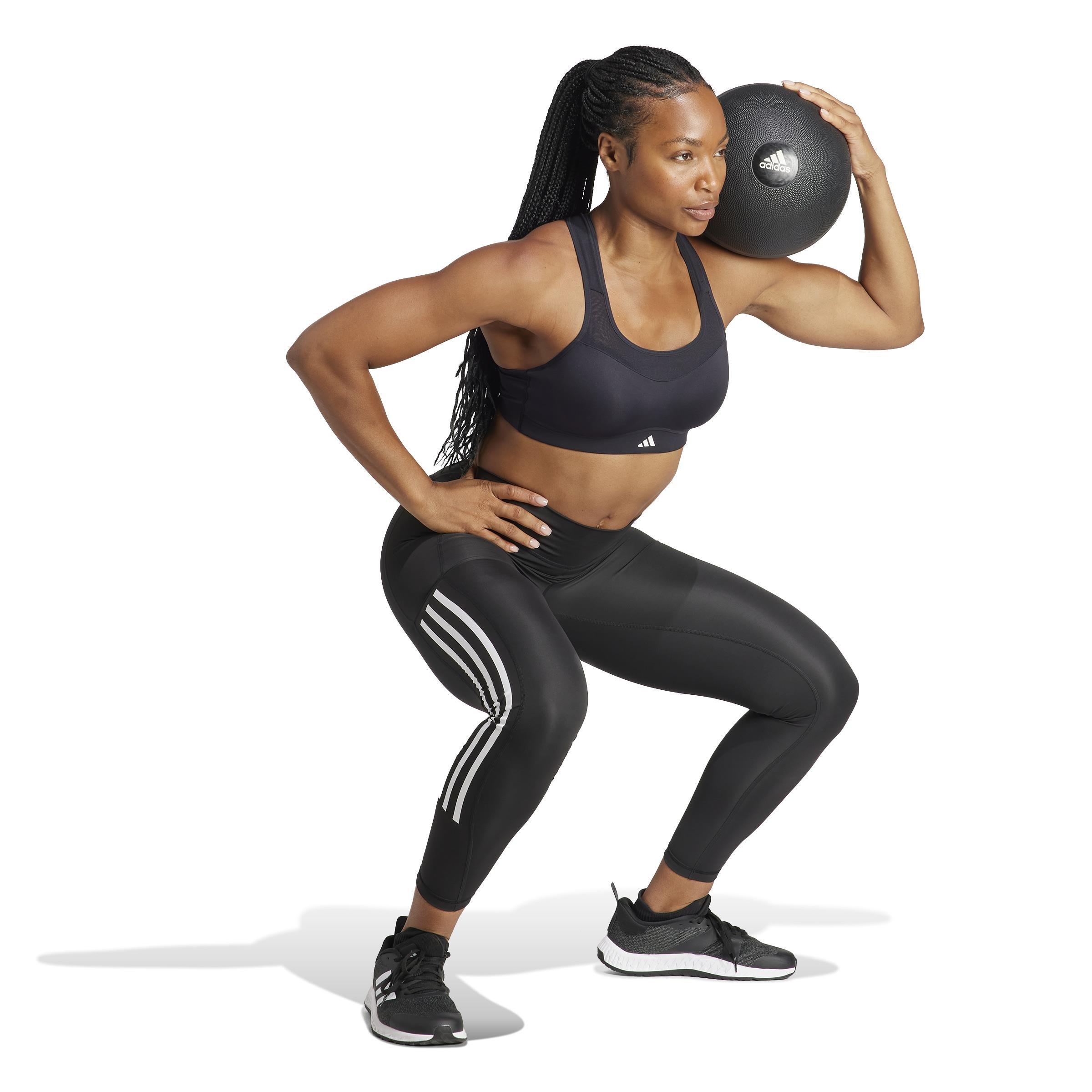 Tlrd Impact Training High-Support Bra, Black, A901_ONE, large image number 10