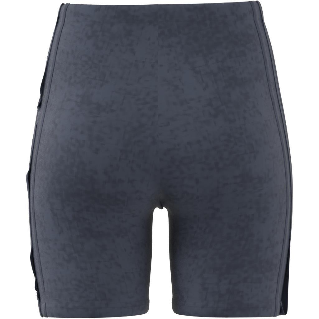 ALL SZN 3-Stripes Garment Wash Bike Shorts, Blue, , large image number 8