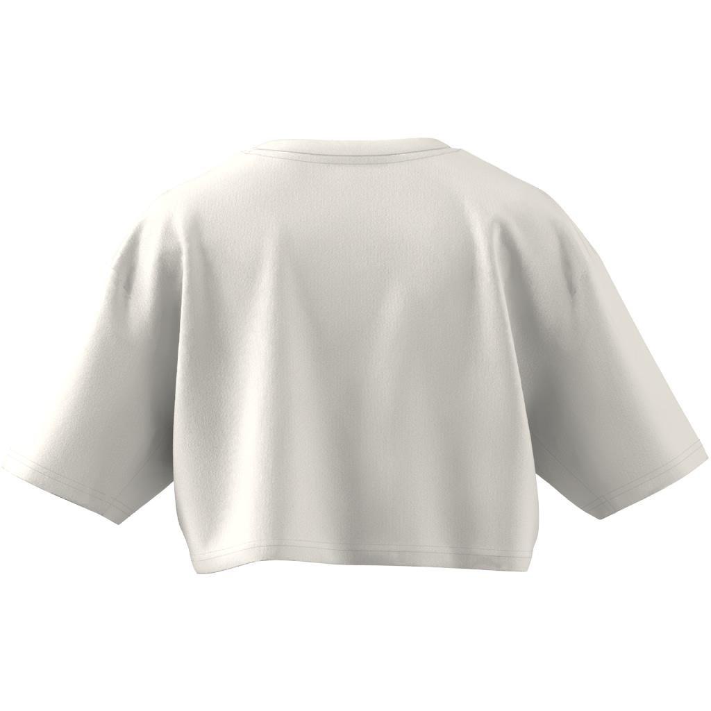 ALL SZN Loose Crop T-Shirt, White, A901_ONE, large image number 5