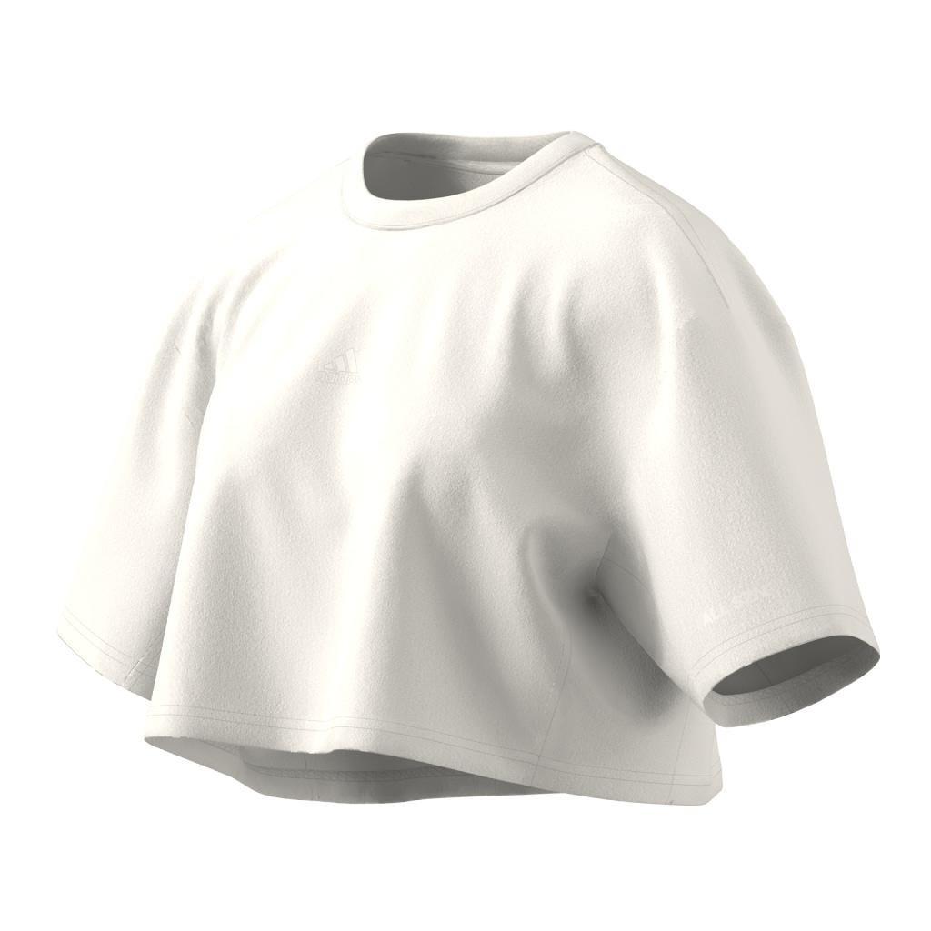 ALL SZN Loose Crop T-Shirt, White, A901_ONE, large image number 6
