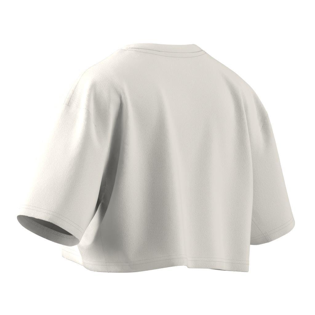 ALL SZN Loose Crop T-Shirt, White, A901_ONE, large image number 7