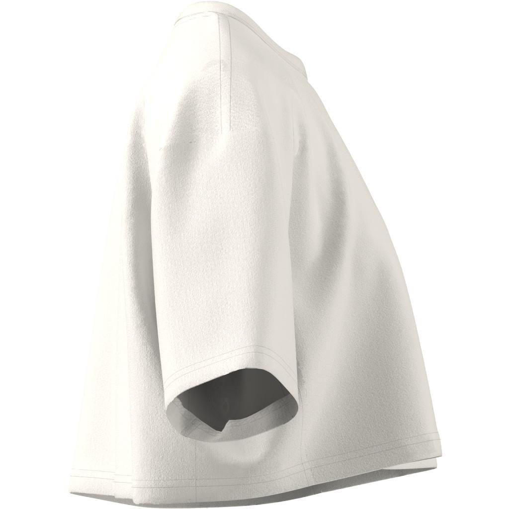 ALL SZN Loose Crop T-Shirt, White, A901_ONE, large image number 8