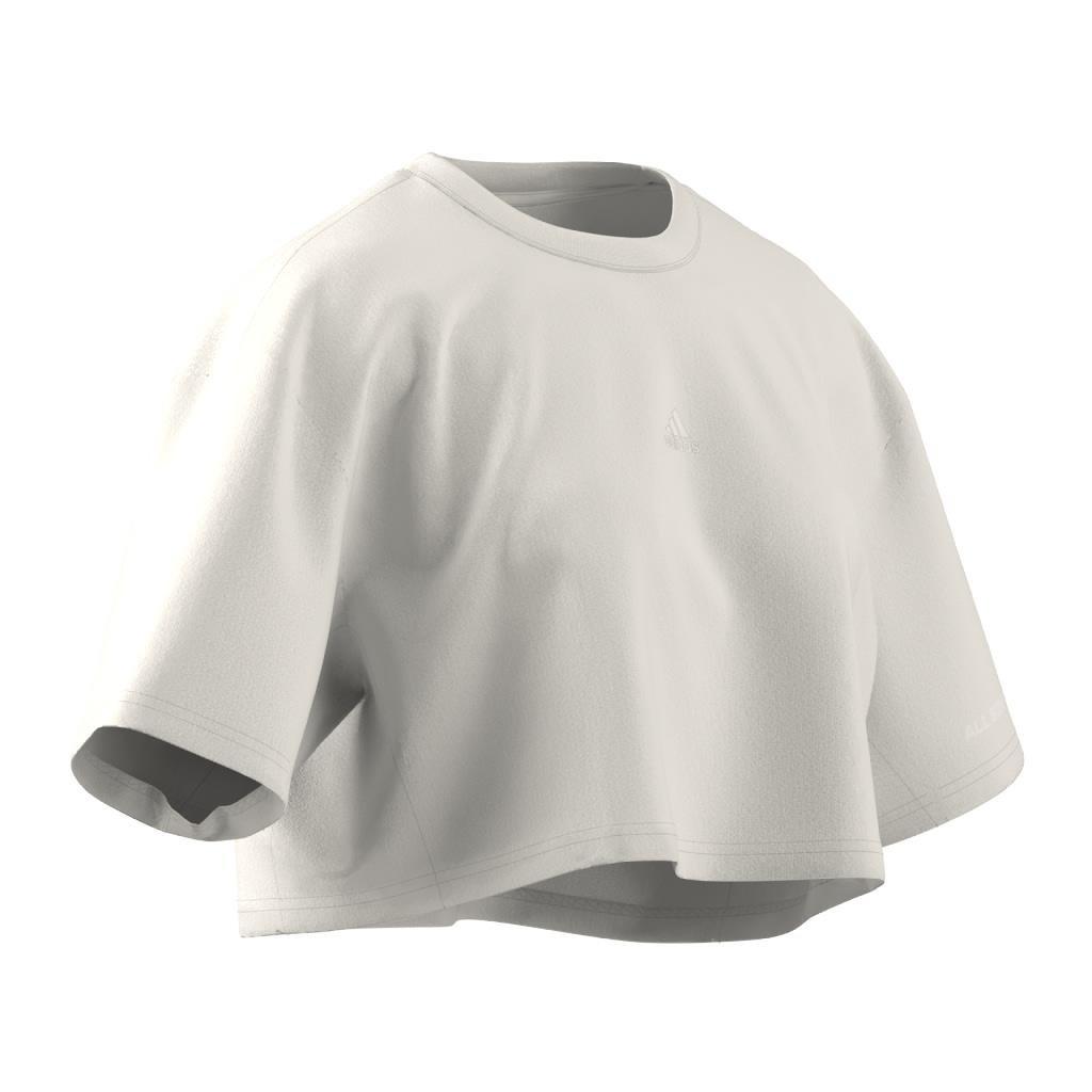 ALL SZN Loose Crop T-Shirt, White, A901_ONE, large image number 9