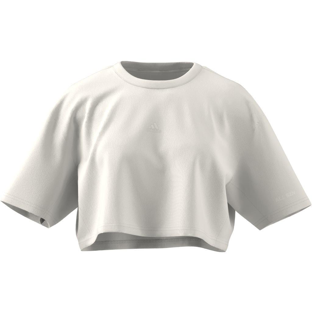 ALL SZN Loose Crop T-Shirt, White, A901_ONE, large image number 11