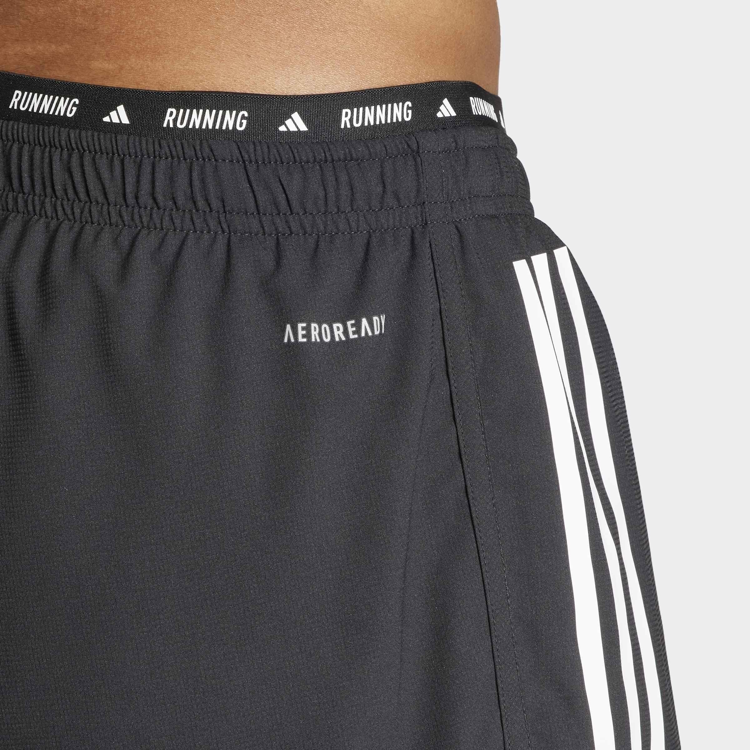 Own the Run 3-Stripes 2-in-1 Shorts, Black, A901_ONE, large image number 3