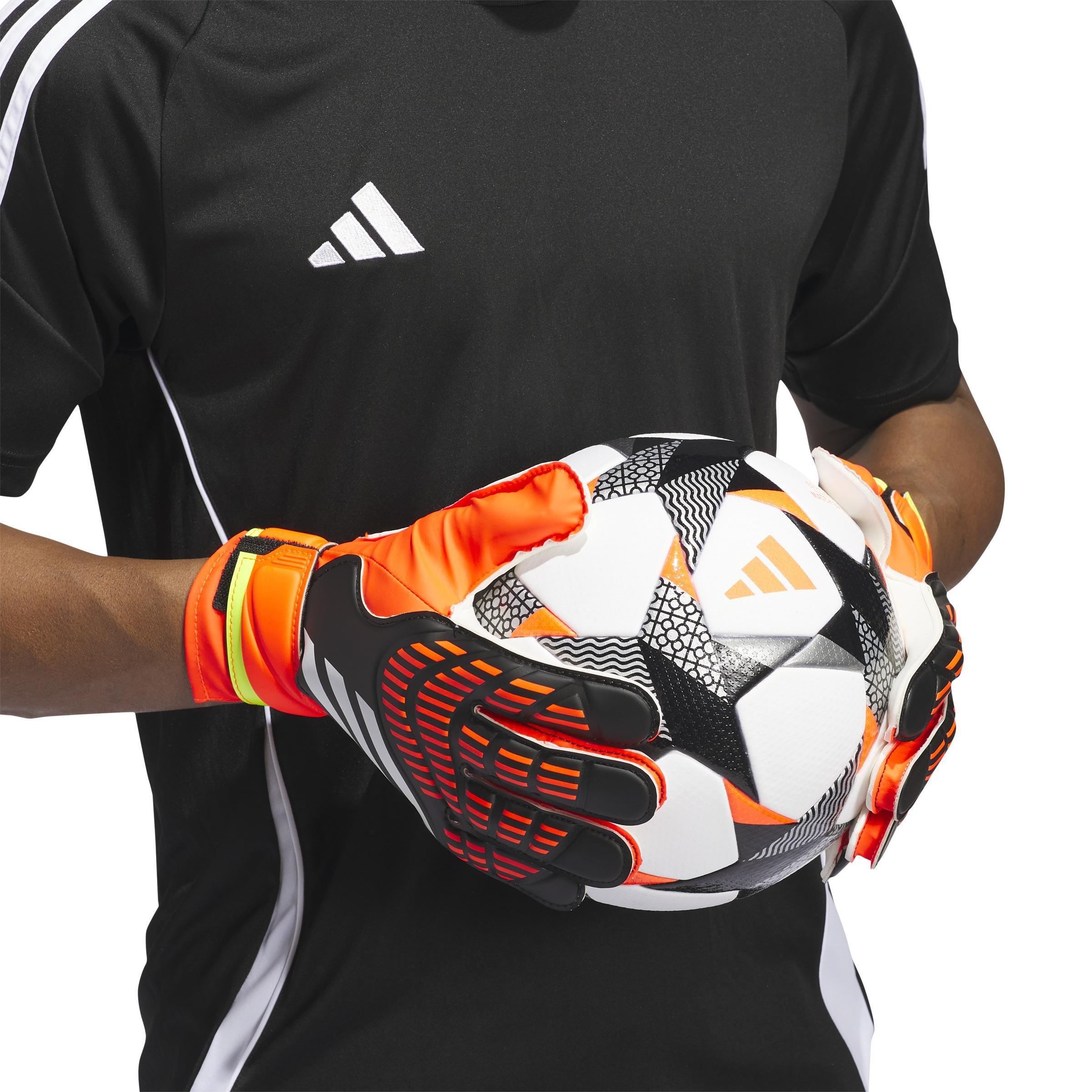 Unisex Predator Training Goalkeeper Gloves, Black, A901_ONE, large image number 3