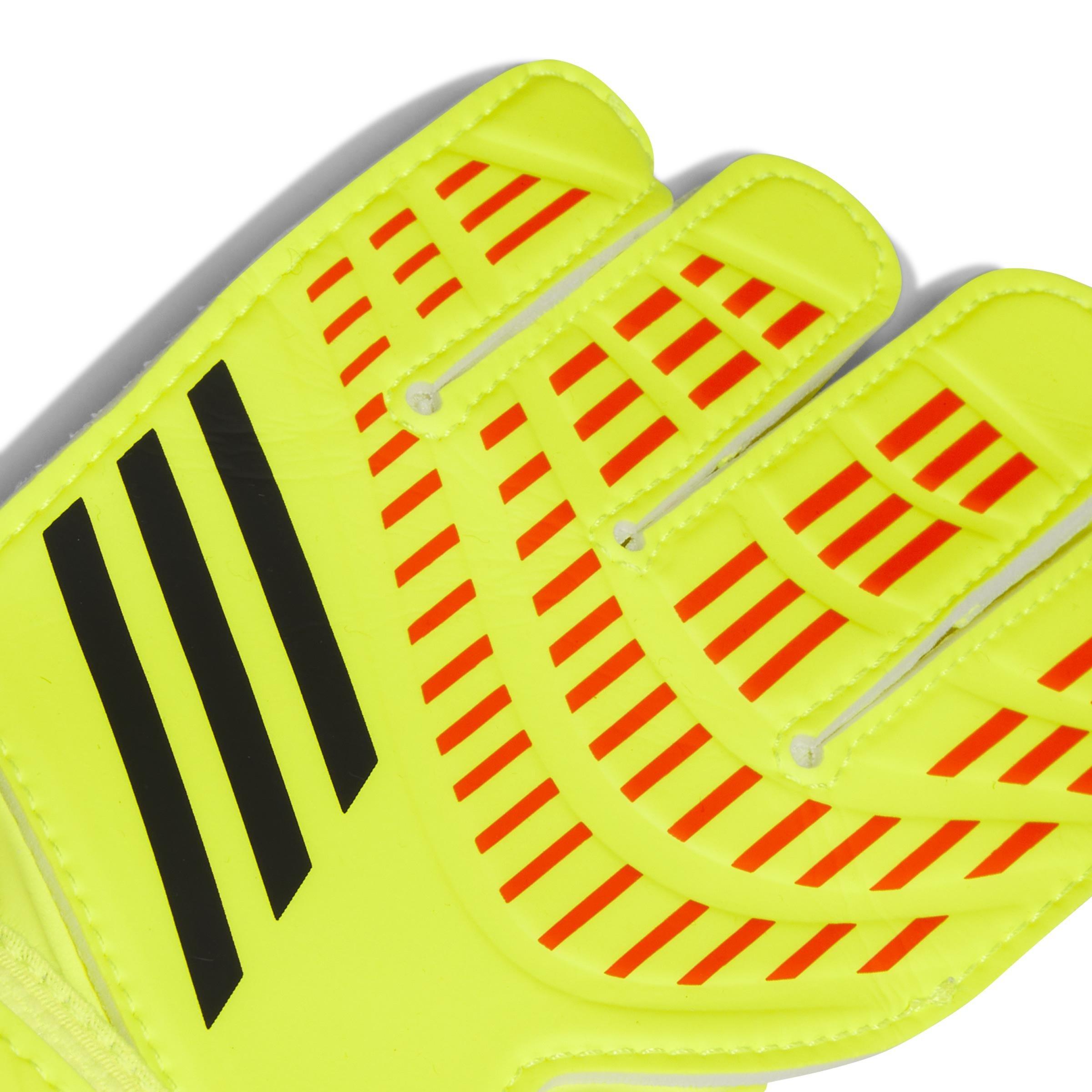 Unisex Kids Predator Training Goalkeeper Gloves, Yellow, , large image number 1