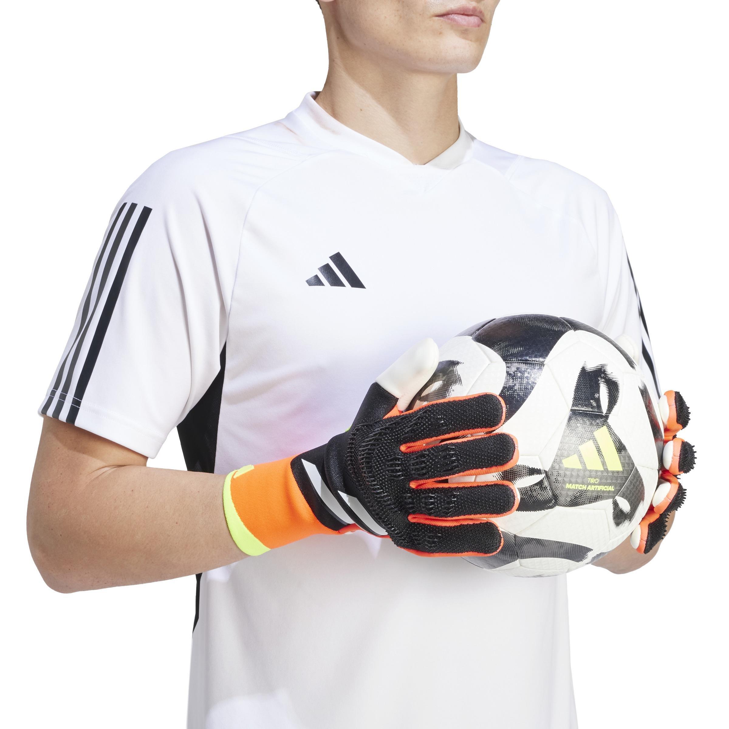 Unisex Predator Pro Goalkeeper Gloves, Black, , large image number 4