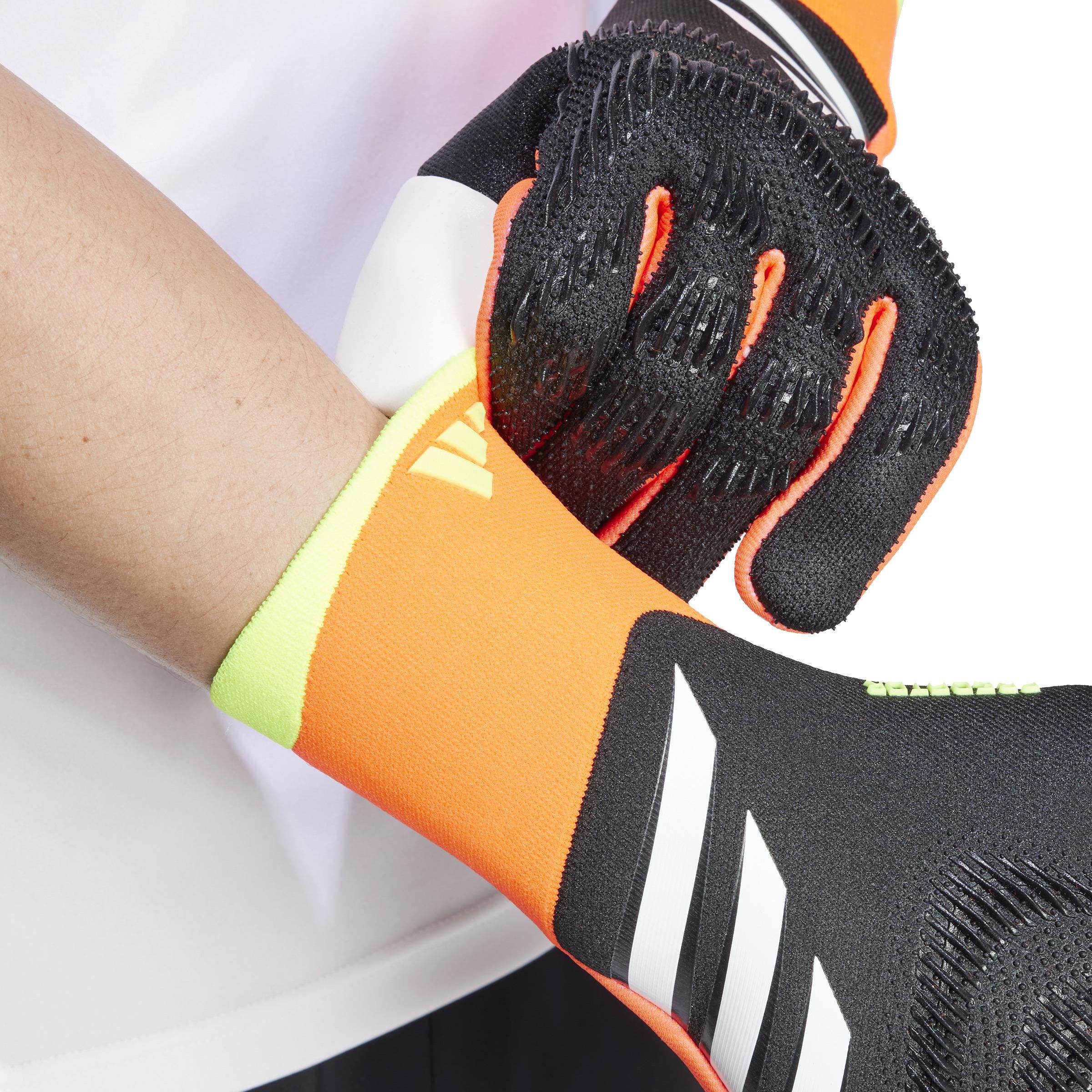 Unisex Predator Pro Goalkeeper Gloves, Black, , large image number 5