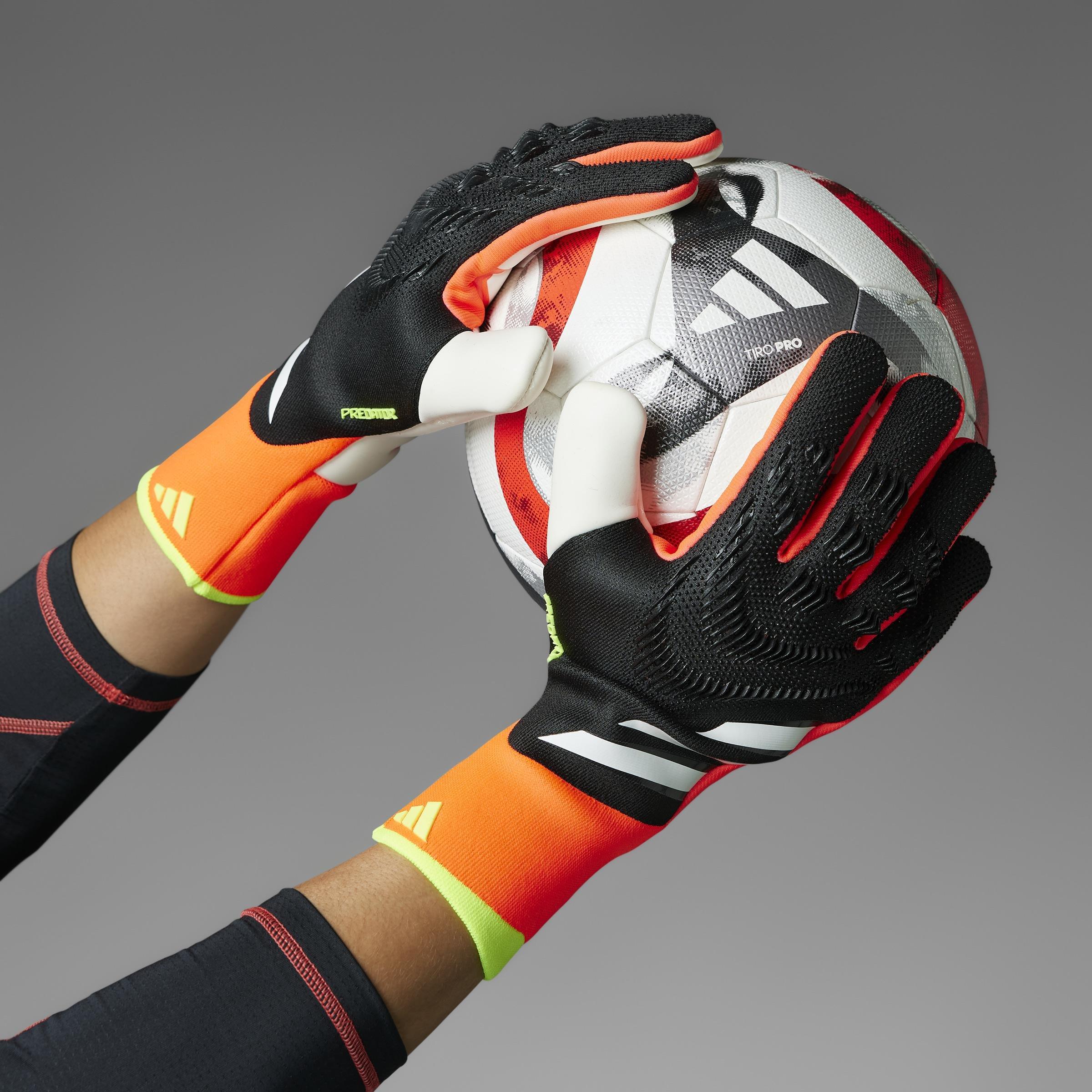 Unisex Predator Pro Goalkeeper Gloves, Black, , large image number 11