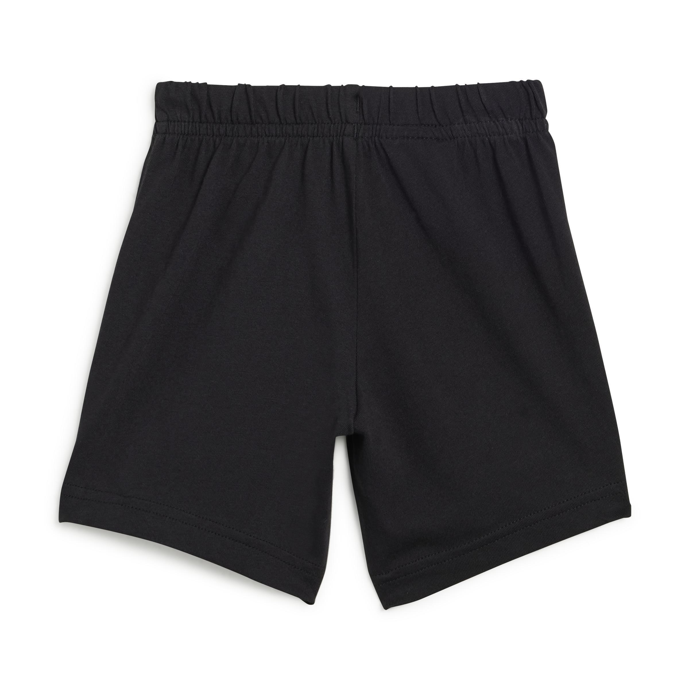 Unisex Kids Essentials Organic Cotton Tee and Shorts Set, Orange, A901_ONE, large image number 2